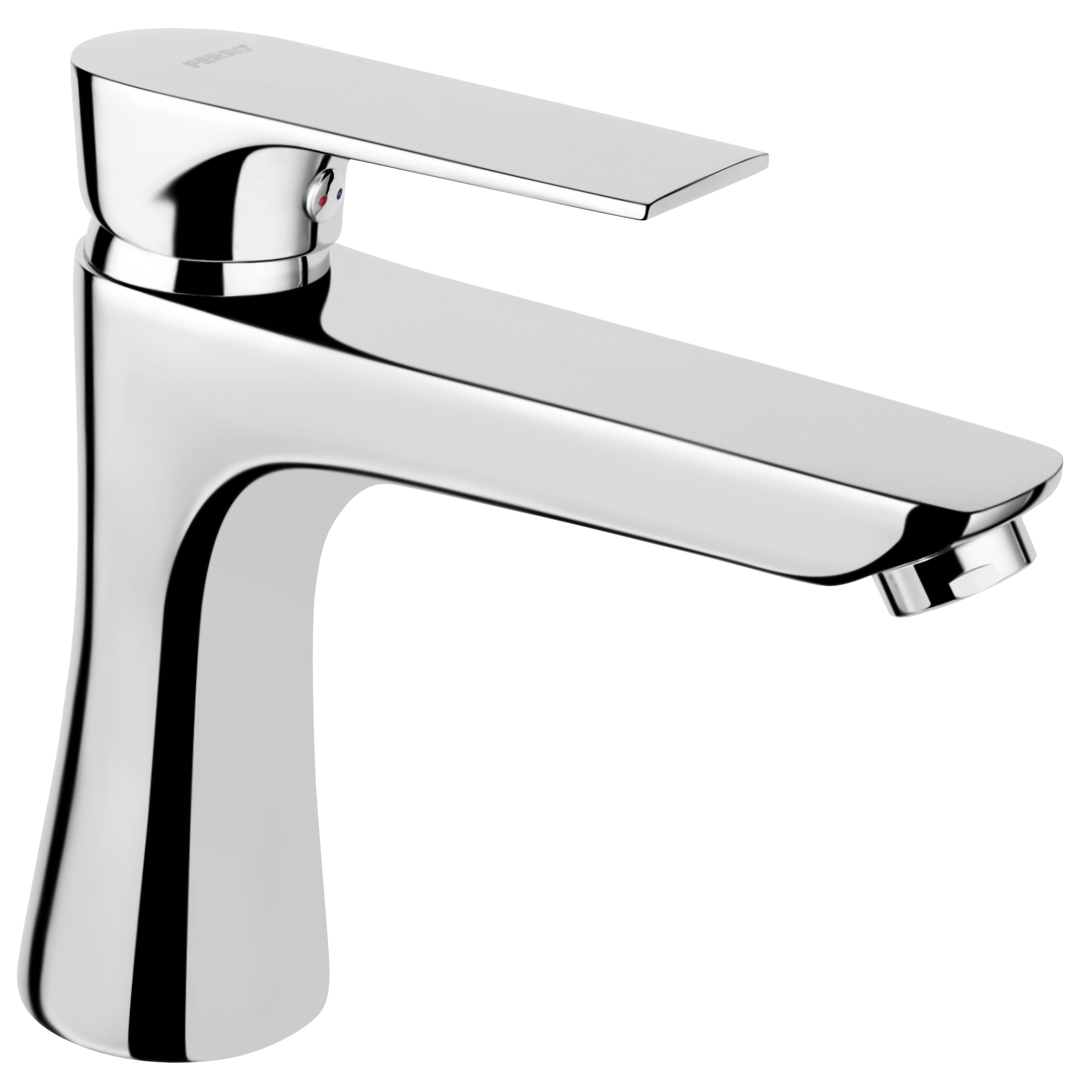 Bateria umywalkowa chrom 17 cm Platto Ferro