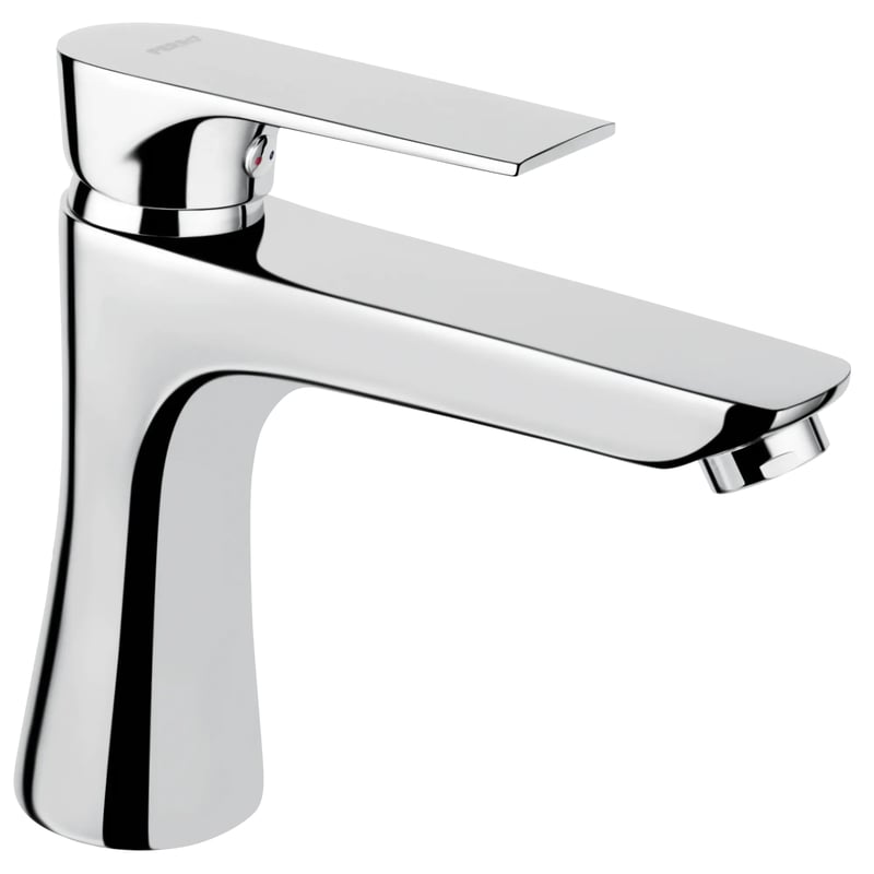 Bateria umywalkowa chrom 17 cm Platto Ferro