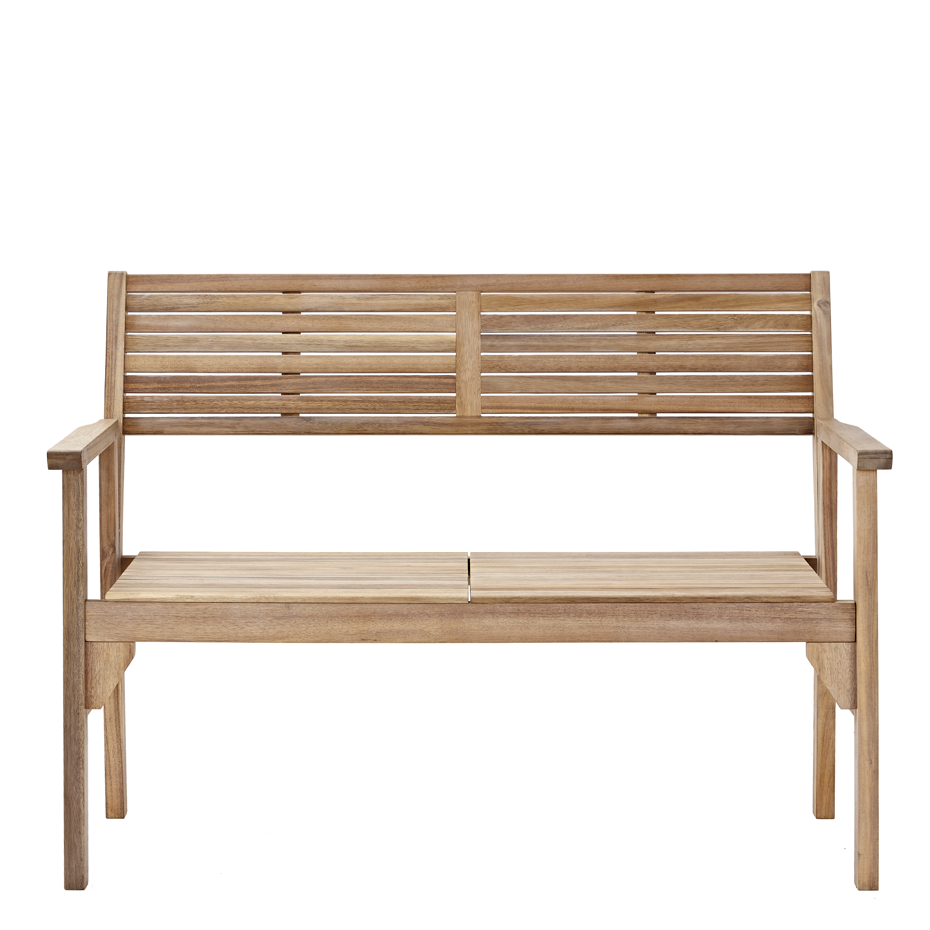 Banco de madera NATERIAL Solis de 120,55 cm - 3