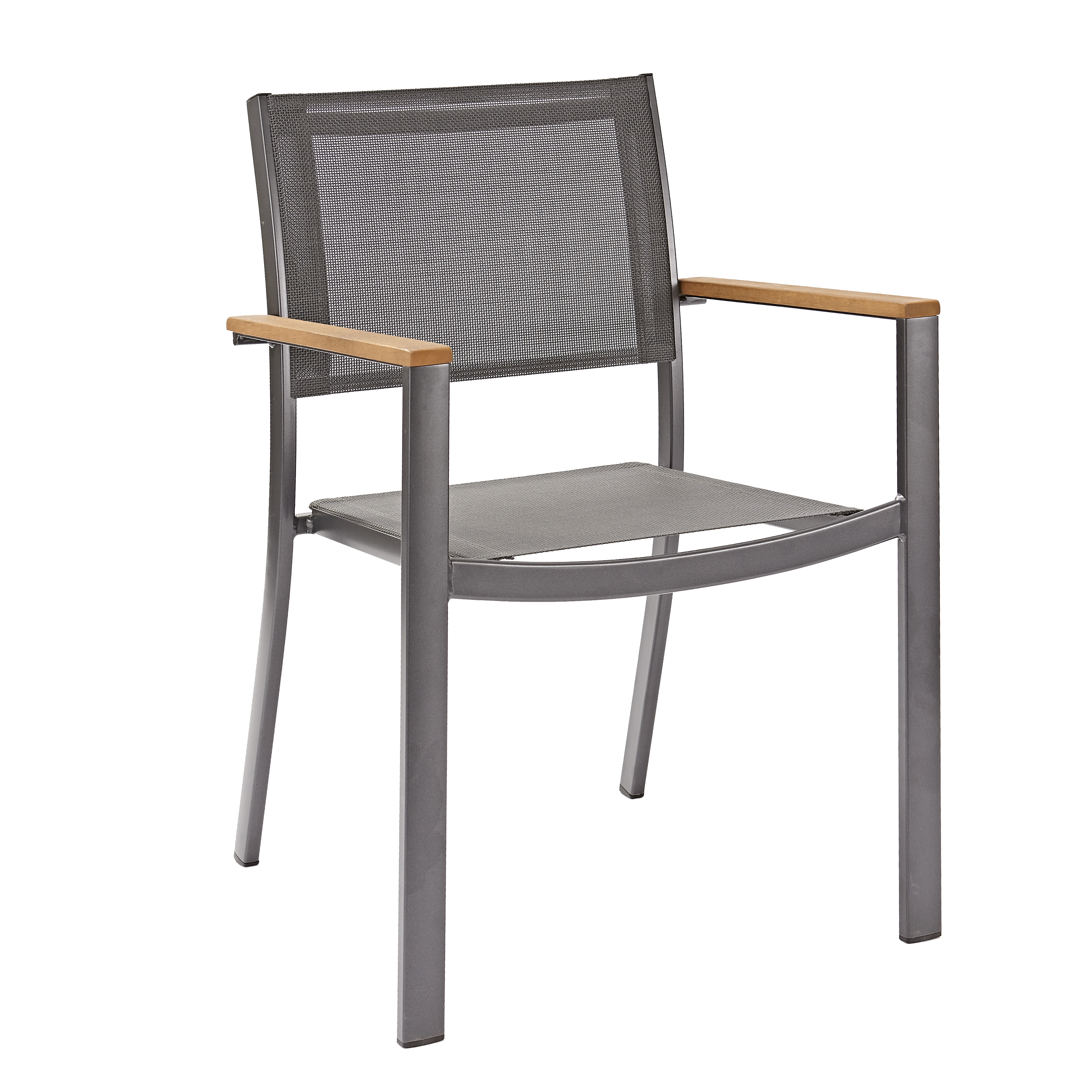 Krzesło ogrodowe Oris aluminiowe antracytowe Naterial