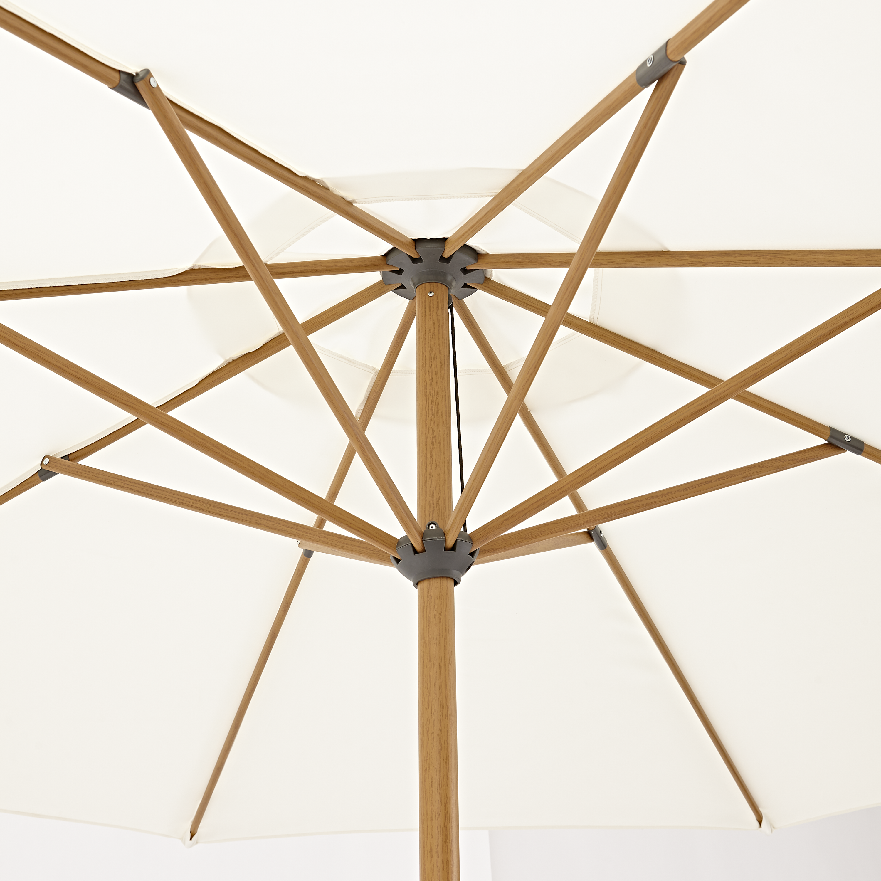 Chapéu de sol NATERIAL AGORA BRANCO D290CM - 7