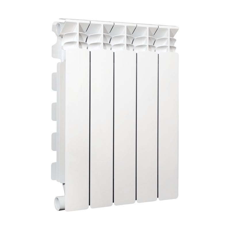 Grzejnik X500 55.6x40 cm Biały B 550W 5EL Roz 50cm 16 Bar EQUATION