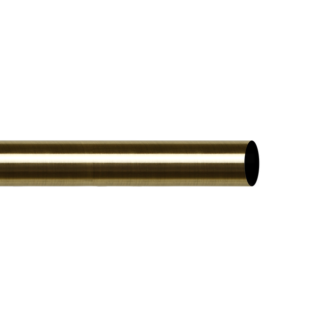 Drążek do karnisza 200 cm antyczny mosiądz 19 mm metalowy Inspire