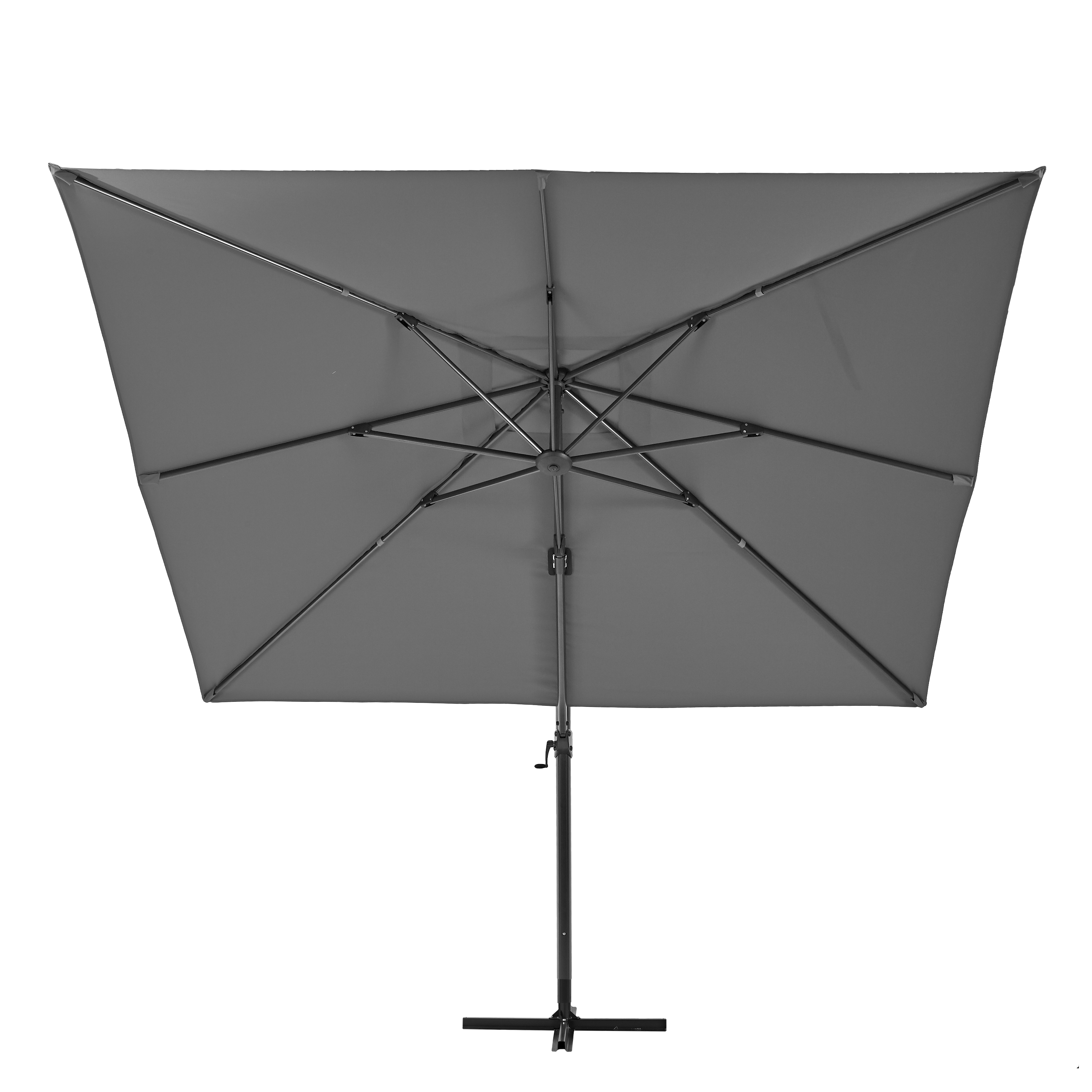 Parasol ogrodowy Aura 290x290x264 cm antracytowy Naterial - 10