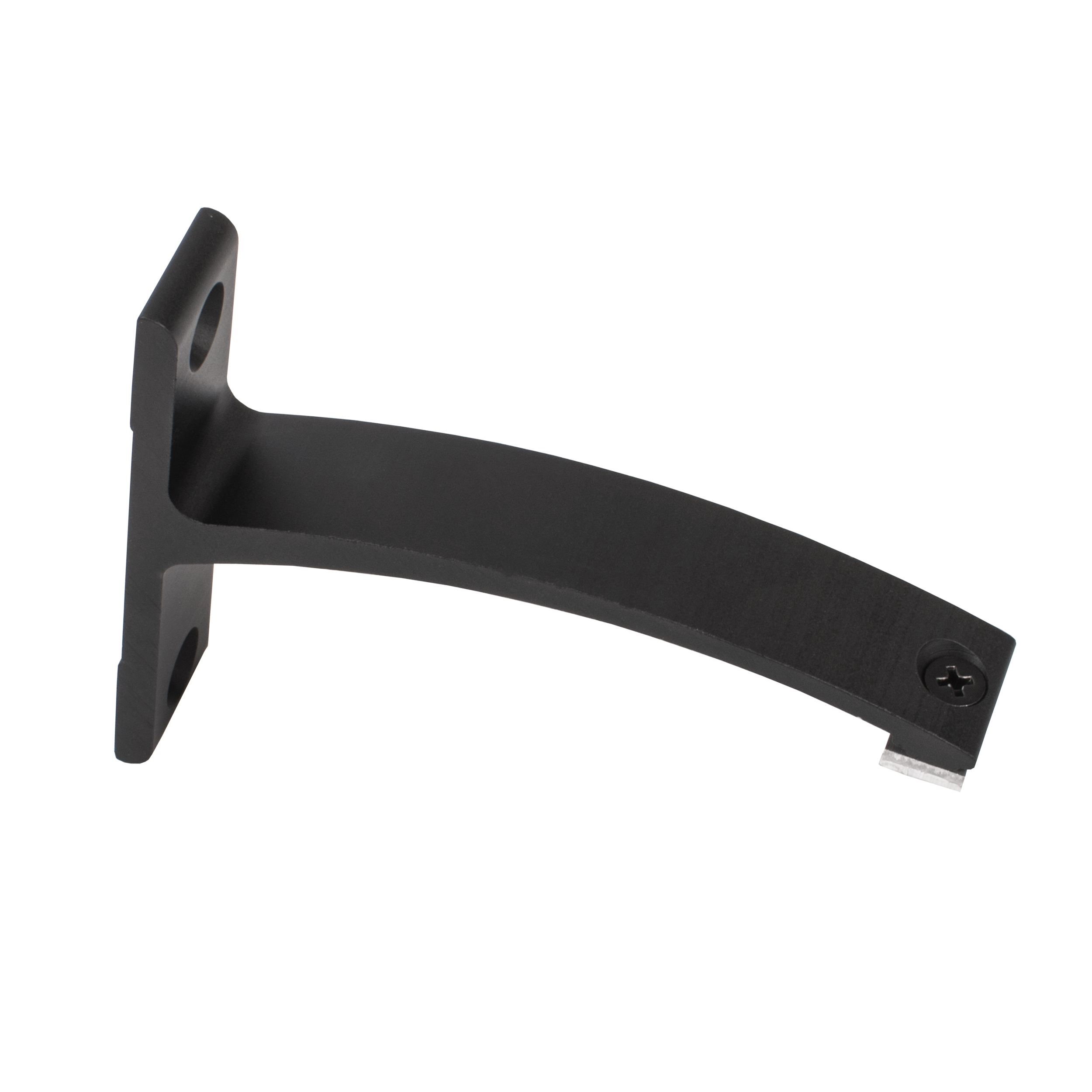 Wspornik pojedynczy do profilu aluminiowego 10 cm czarny