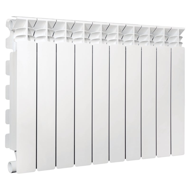 Grzejnik X500 55.6x80 cm Biały B 1100W 10EL Roz 50cm 16 Bar EQUATION