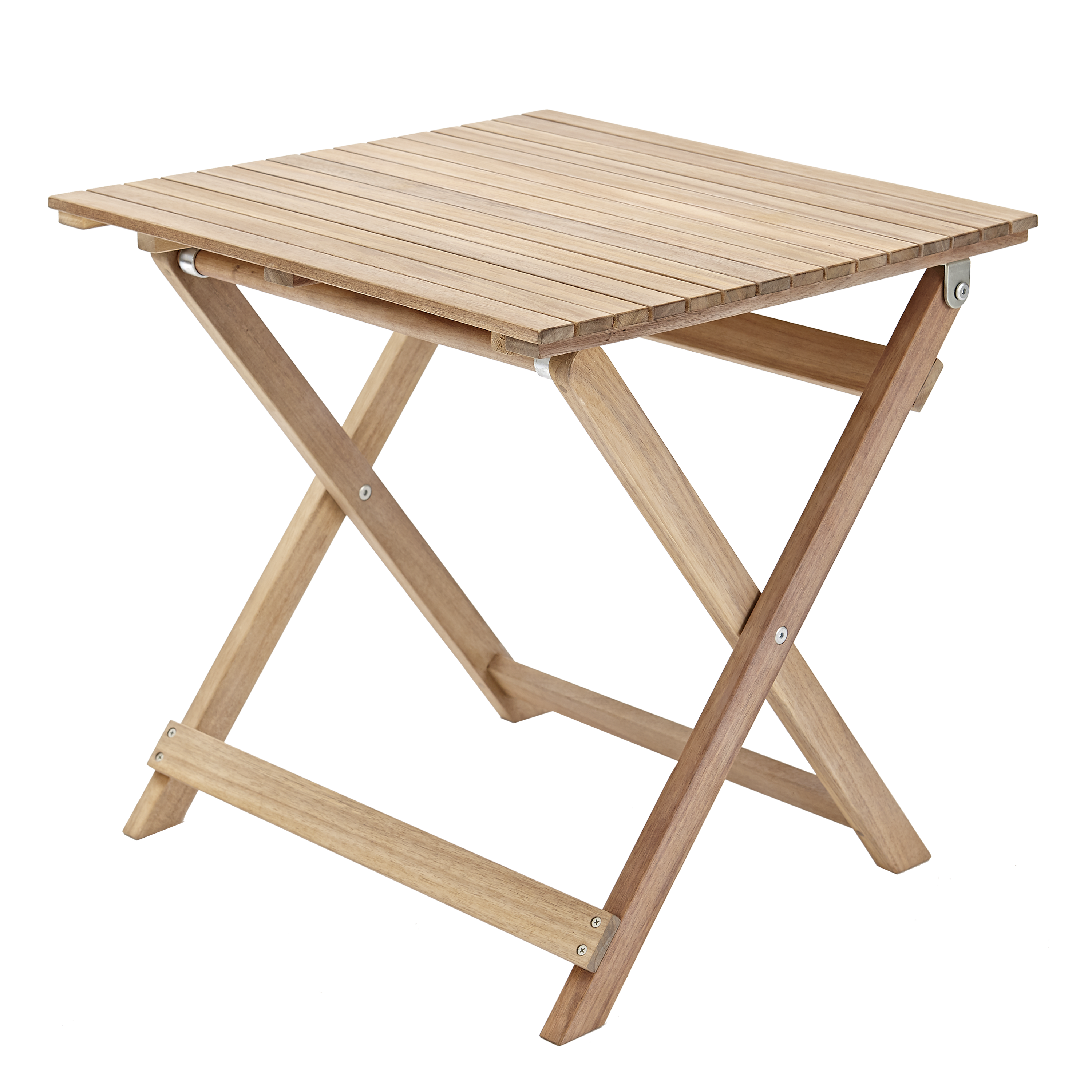 Stolik ogrodowy Solis 50x50 cm drewniany Naterial