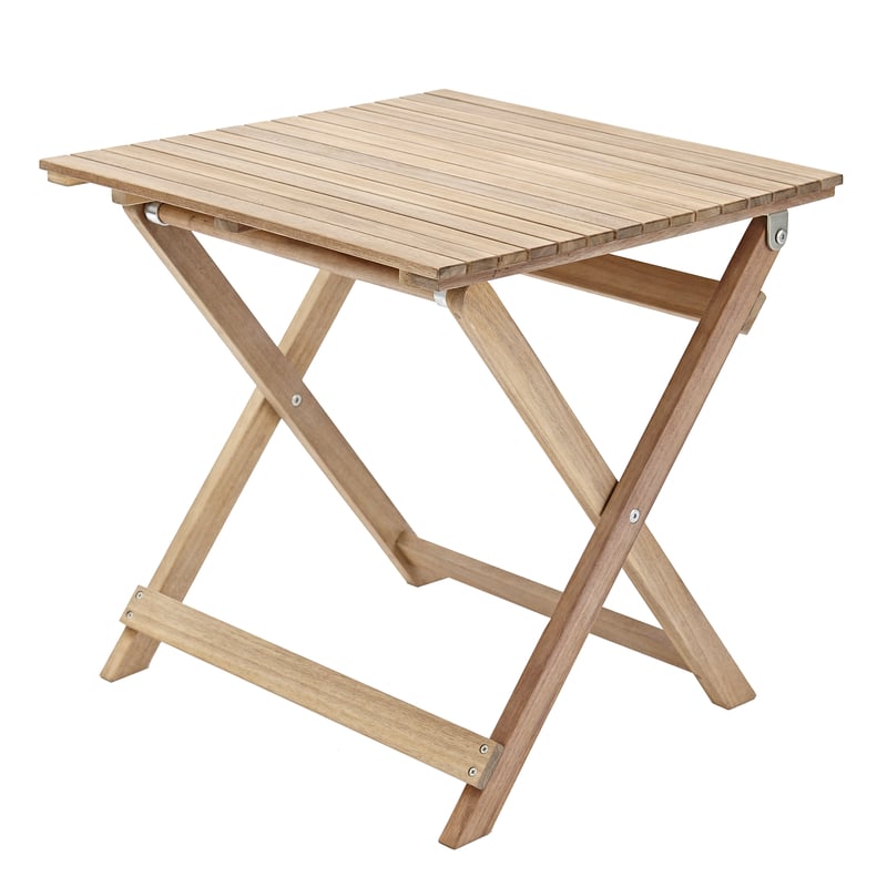 Stolik ogrodowy Solis 50x50 cm drewniany Naterial