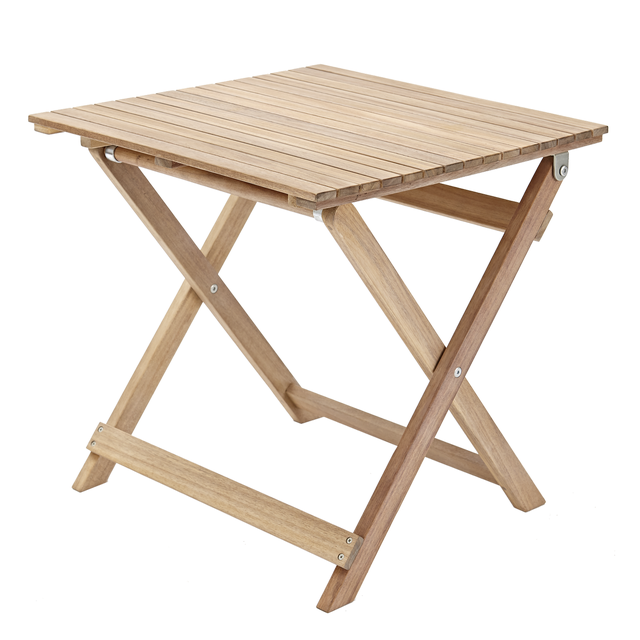 Stolik ogrodowy Solis 50x50 cm drewniany Naterial