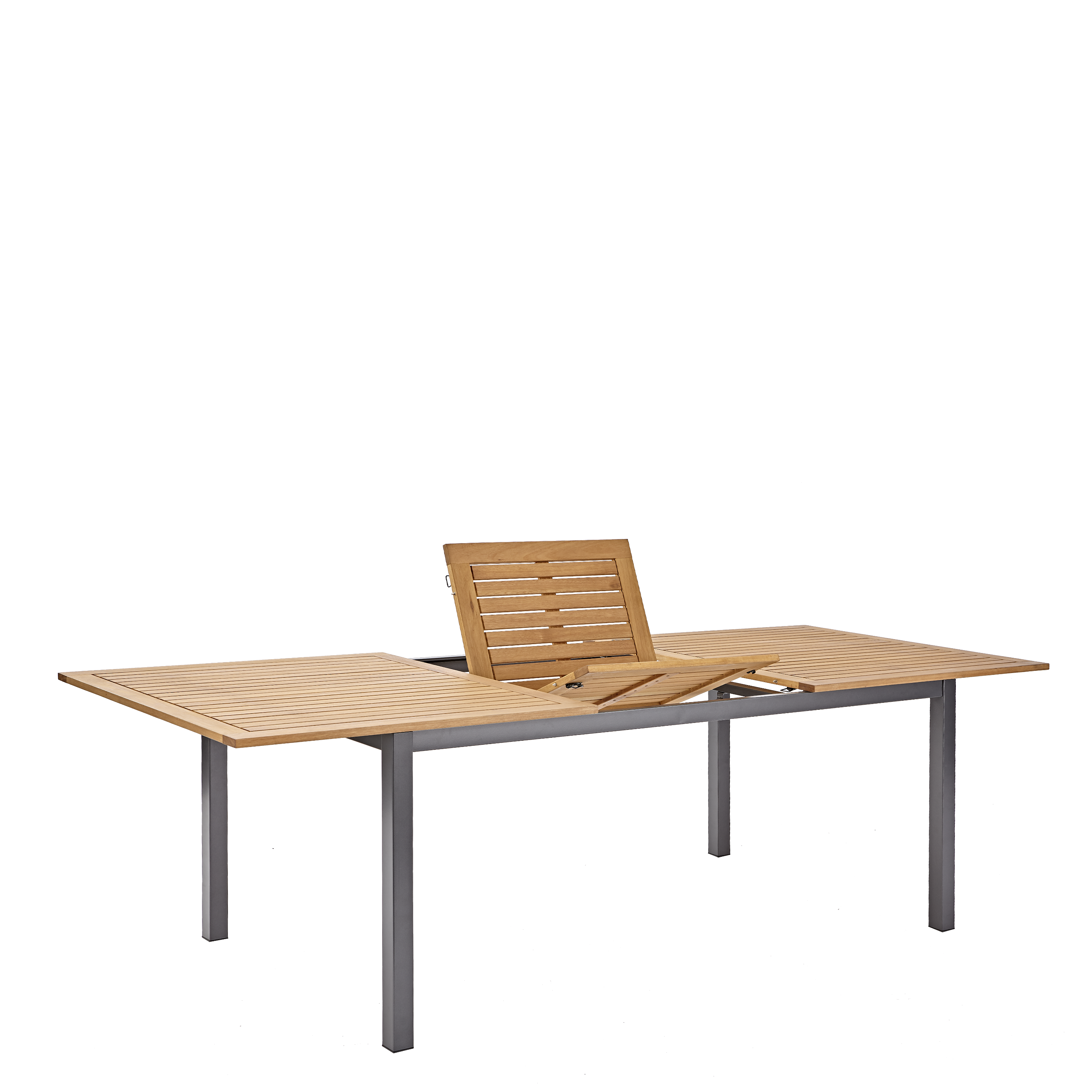 Stół ogrodowy Oris 100x180/240 cm drewniany Naterial - 13