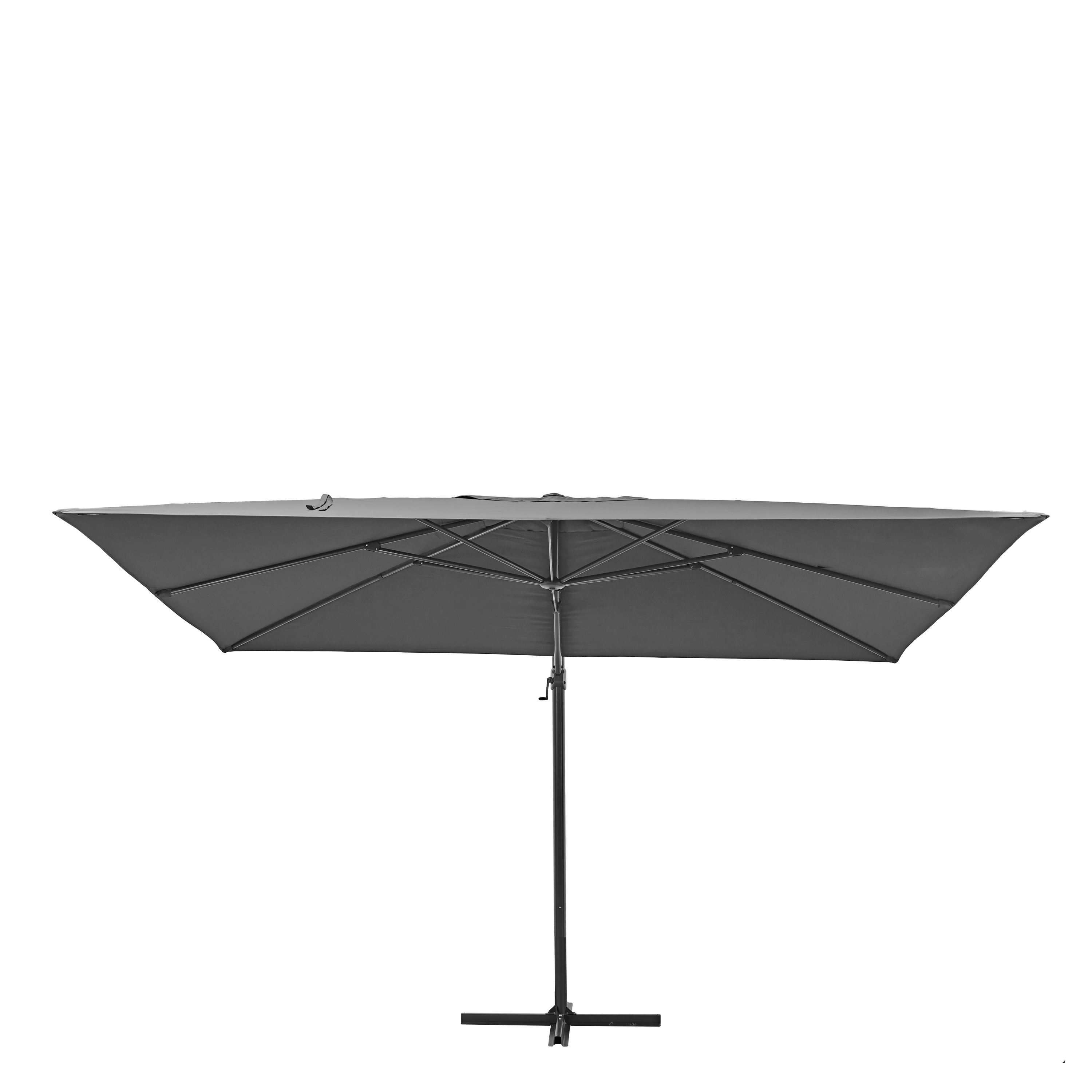Parasol ogrodowy Aura 290x390x275 cm antracytowy Naterial - 7