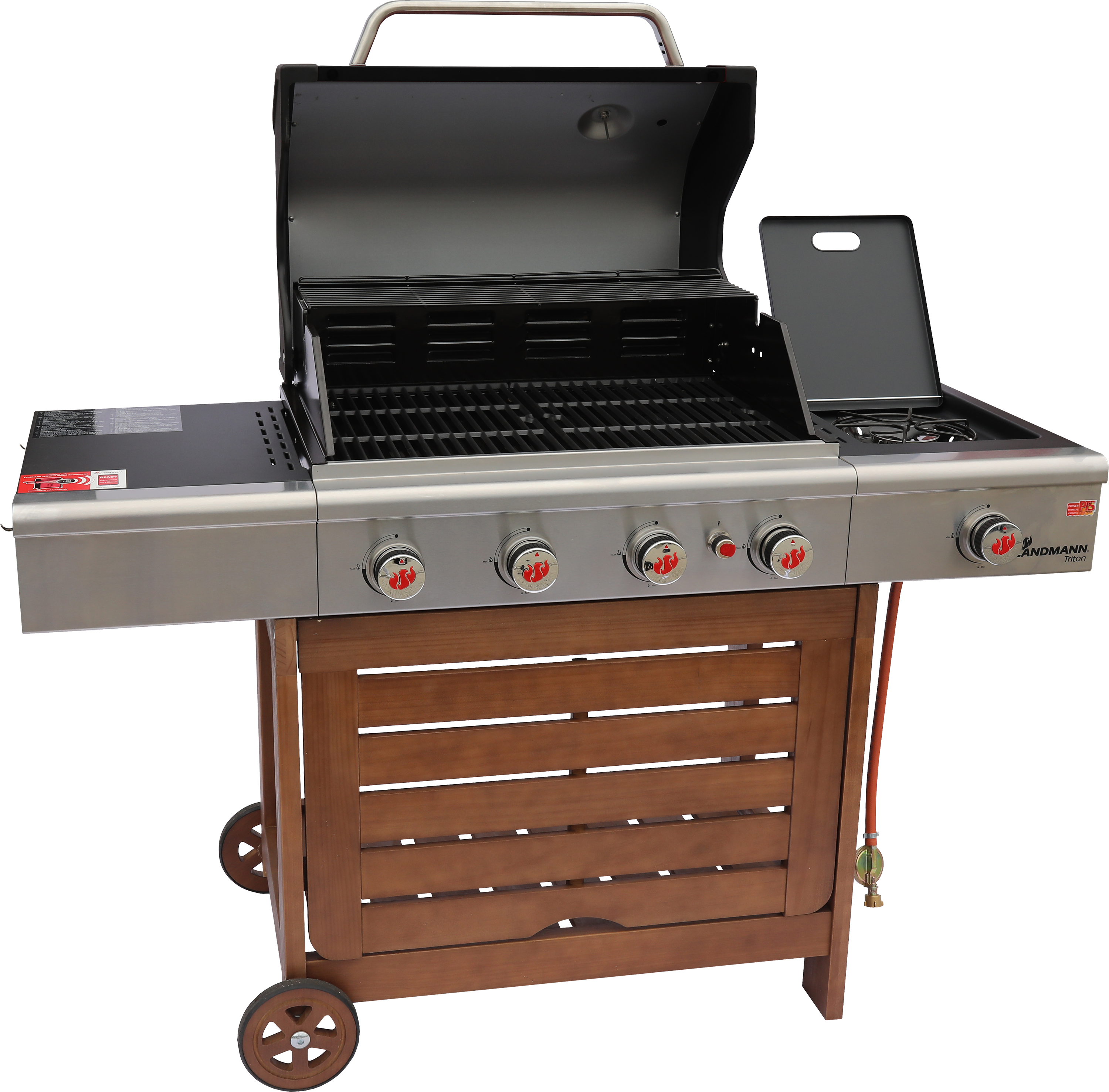 Grill gazowy 4+1 pal. 15kW Triton 12202 Landmann