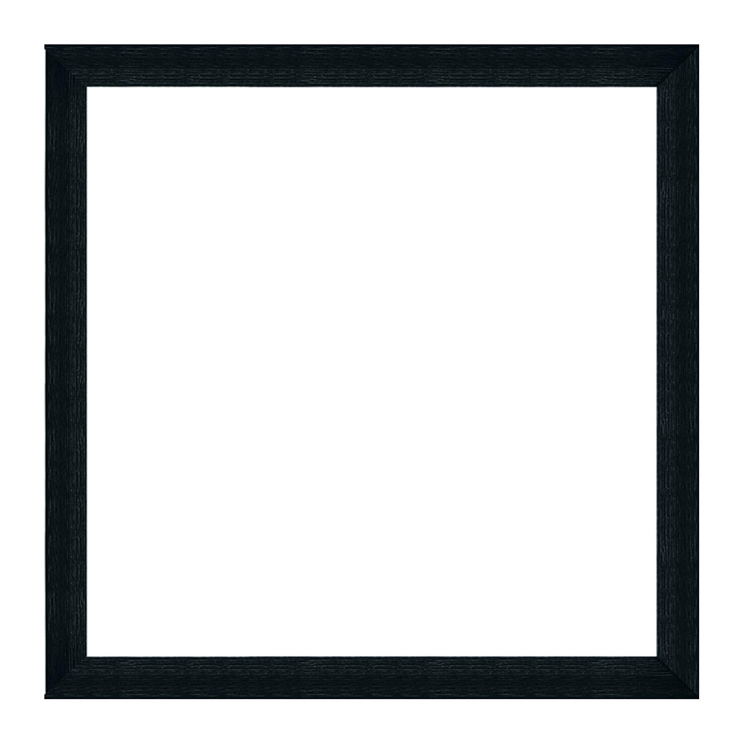 Cornice quadrata nero opaco per foto da 50.4x50.4 cm | Leroy Merlin