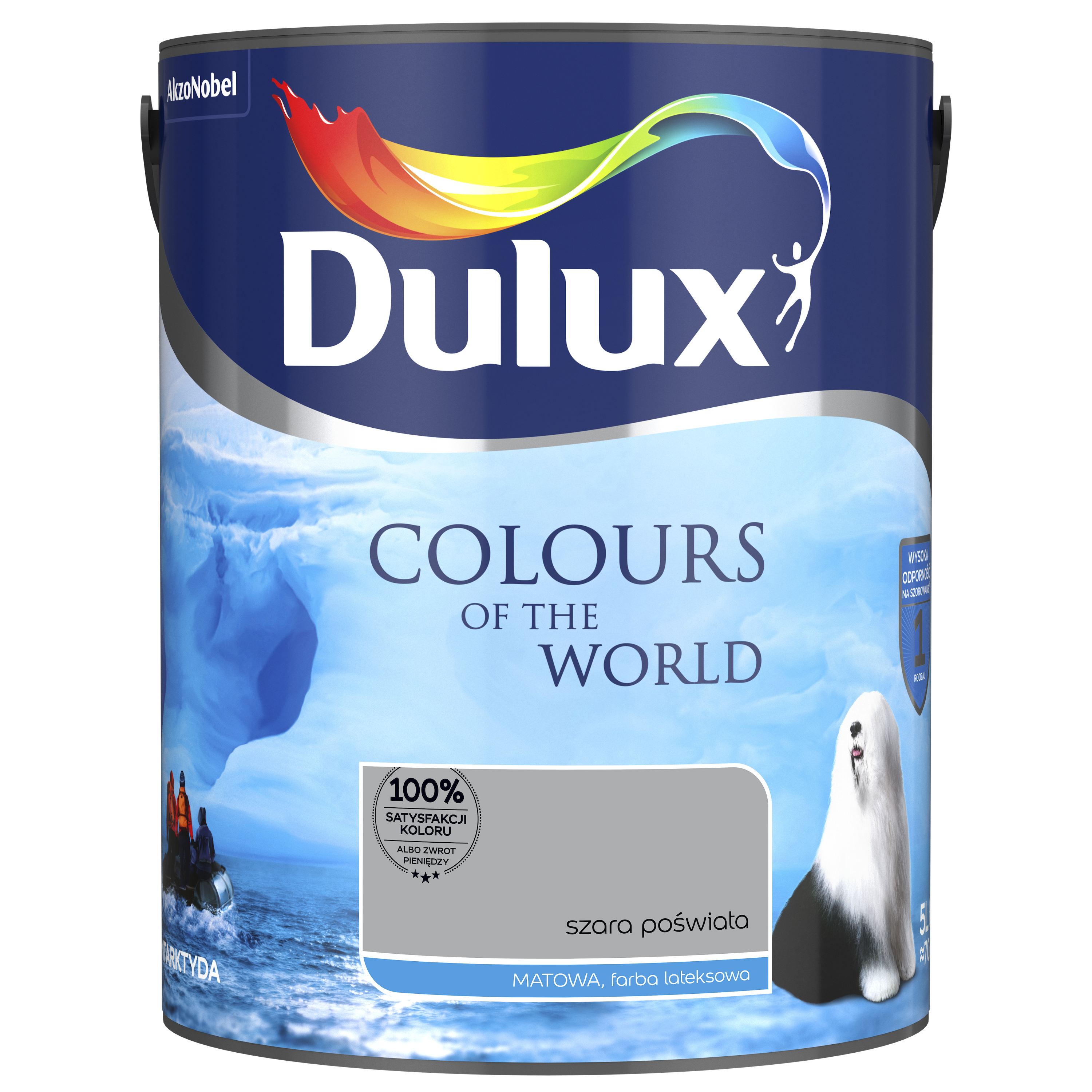 Farba Dulux Kolory świata Szara poświata 5 l