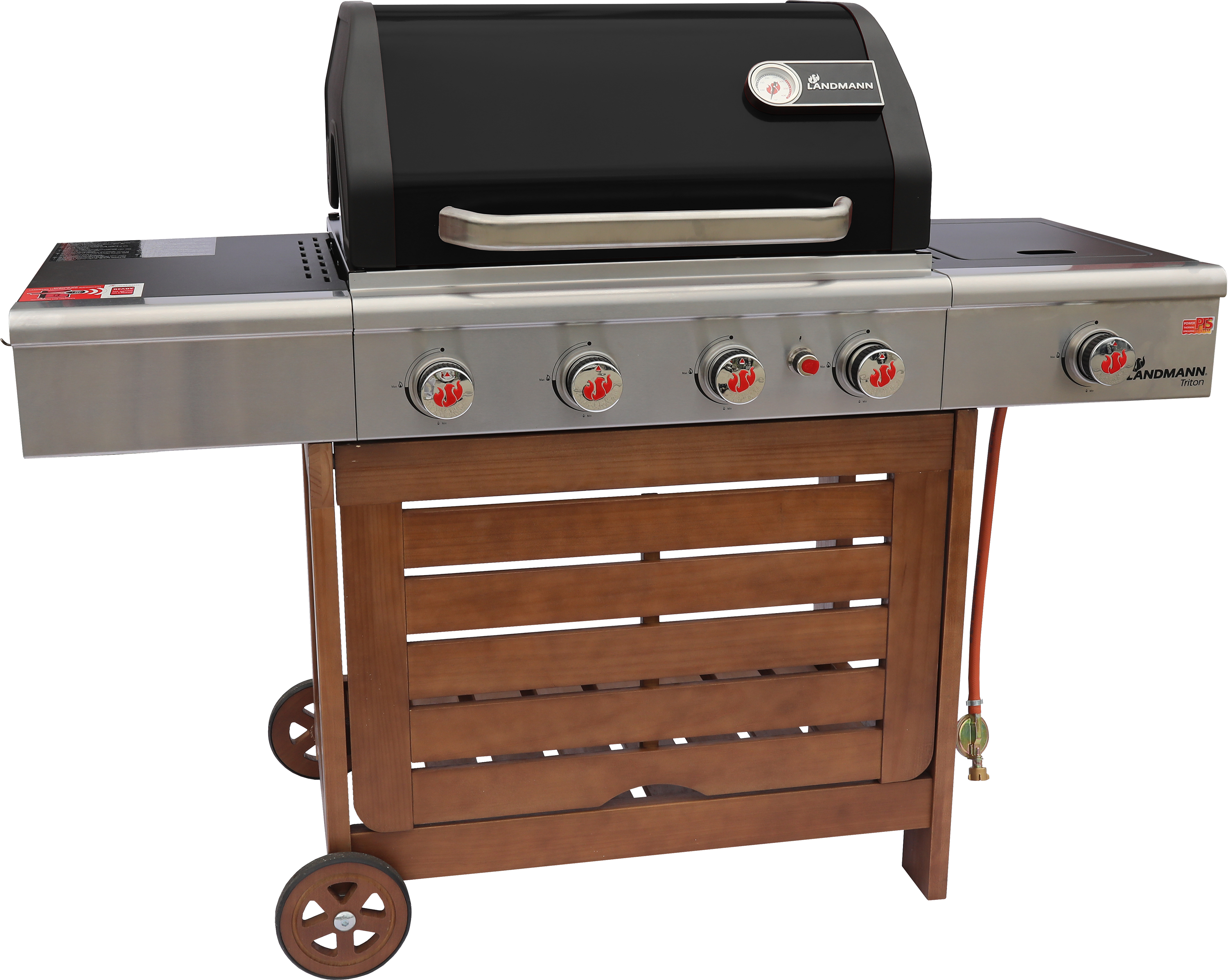 Grill gazowy 4+1 pal. 15kW Triton 12202 Landmann - 5