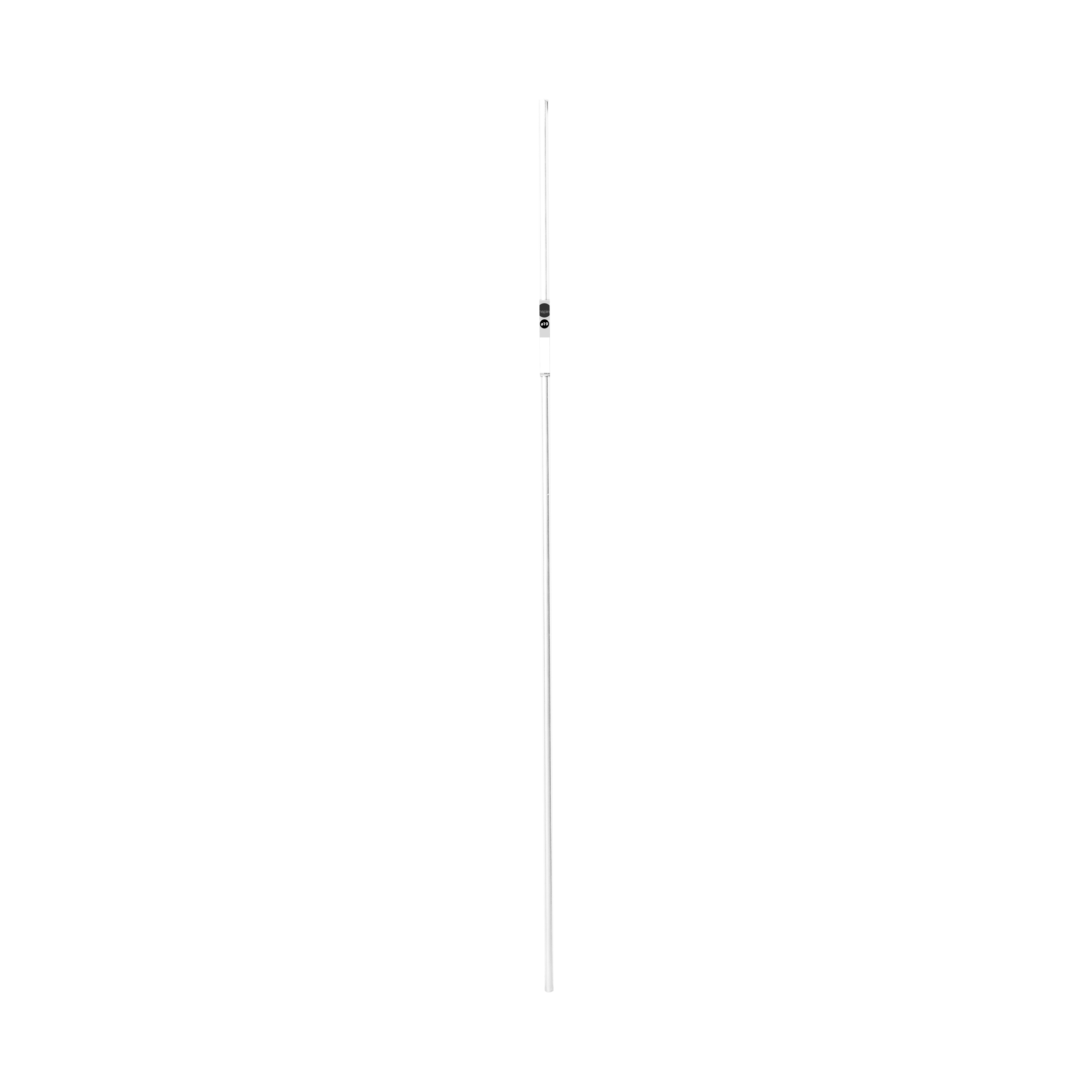 Drążek do karnisza 160 cm biały mat 19 mm metalowy Inspire - 2
