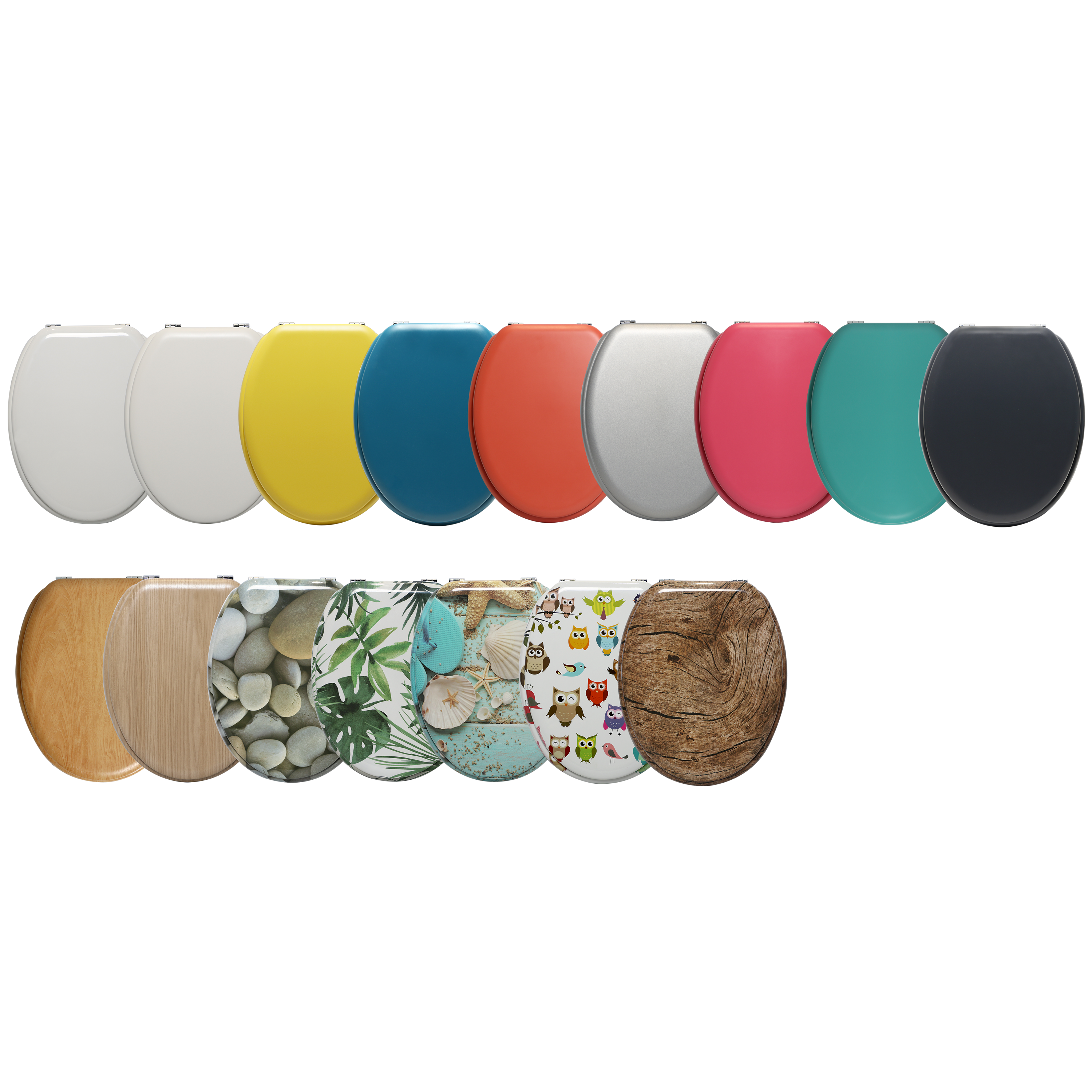 Deska sedesowa POP Biała Mat Oval Sensea - 8