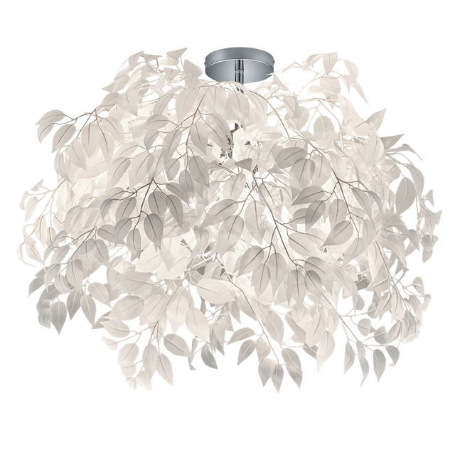 Lampa sufitowa Leavy biała 3 x E14 Trio Lighting Inter