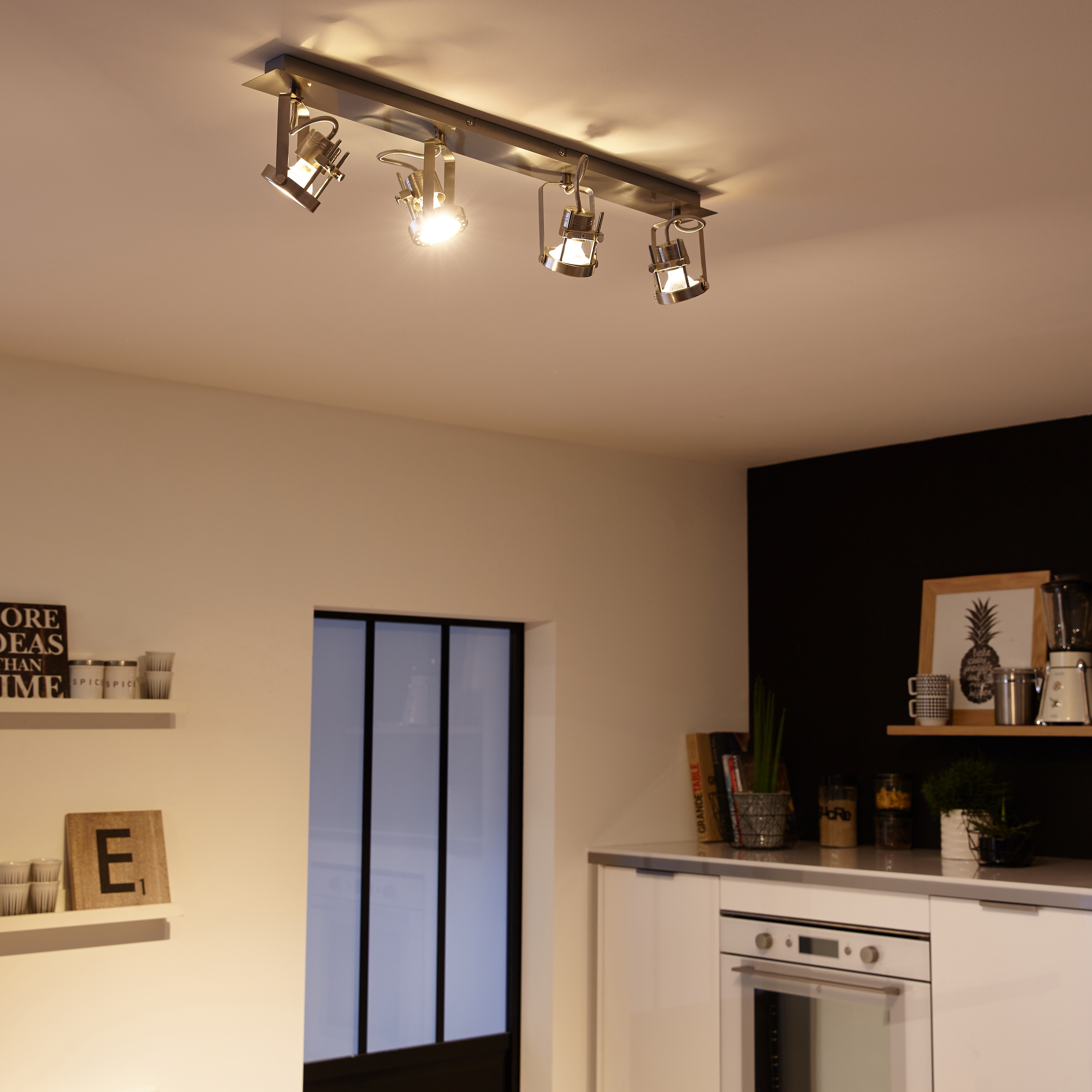 Listwa reflektorowa TECHNIC srebrna GU10 INSPIRE - 6