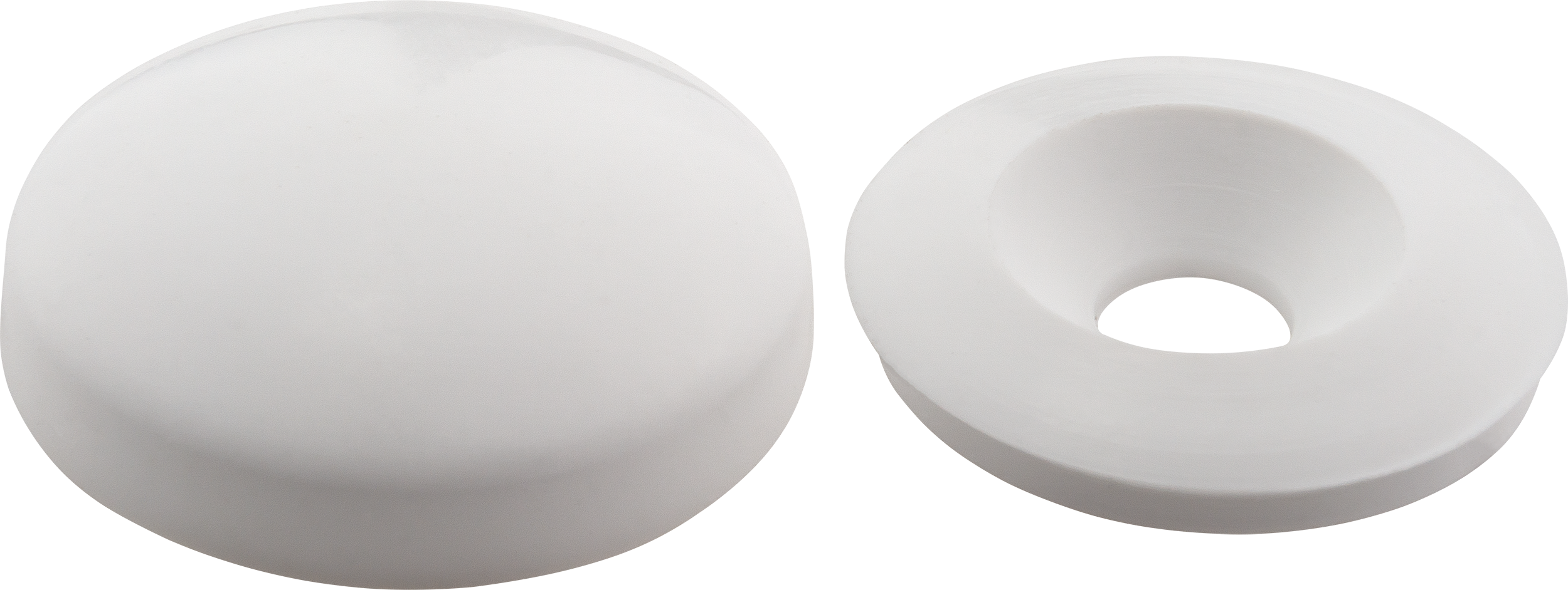 Zaślepka nakładana 14.5 mm biała 12 szt.