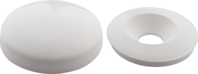 Zaślepka nakładana 14.5 mm biała 12 szt.