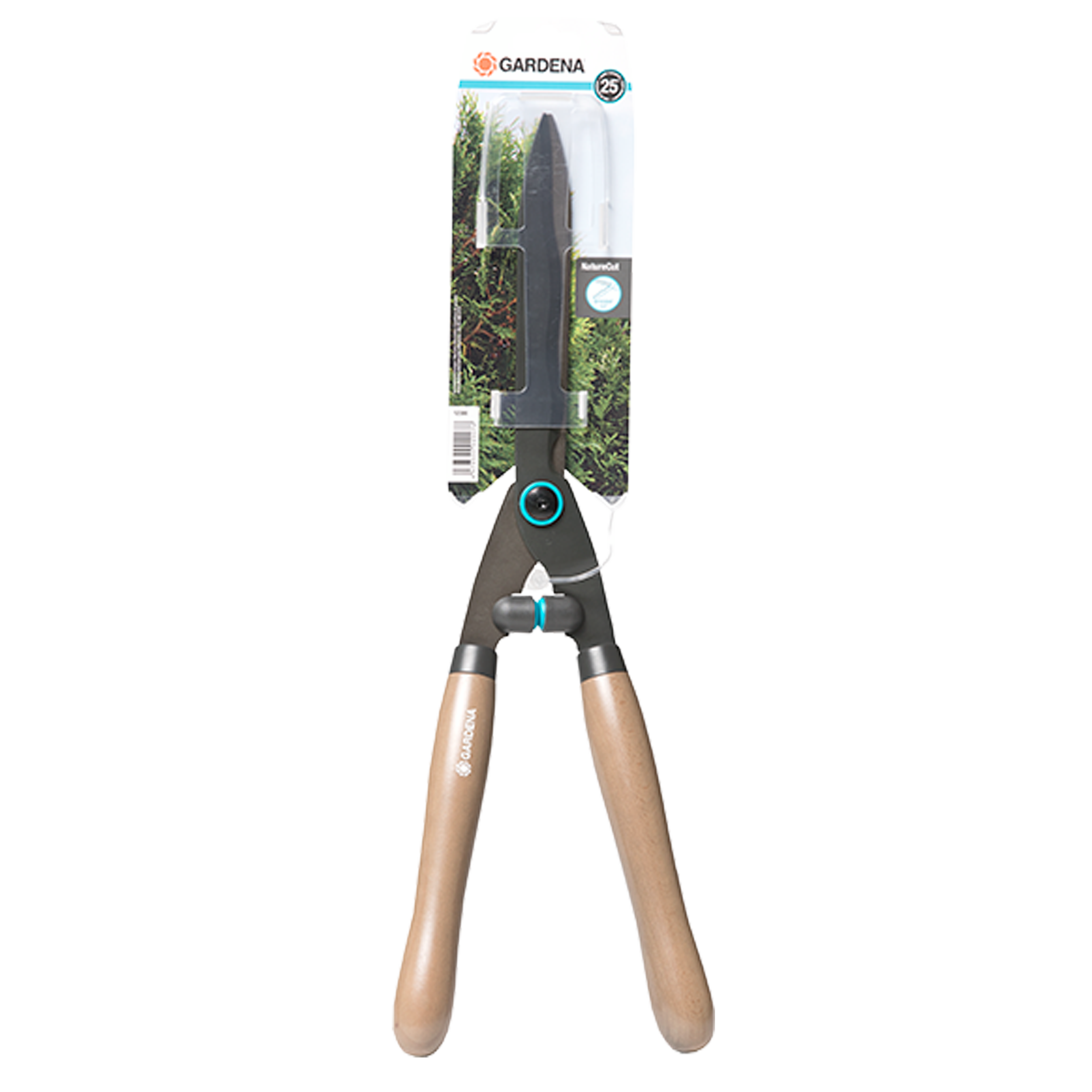 Cesoia tagliasiepi con lama ondulata 230 mm GARDENA NatureCut FSC 100% - 8