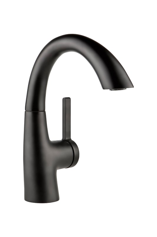 Bateria umywalkowa czarna Svan Valvex