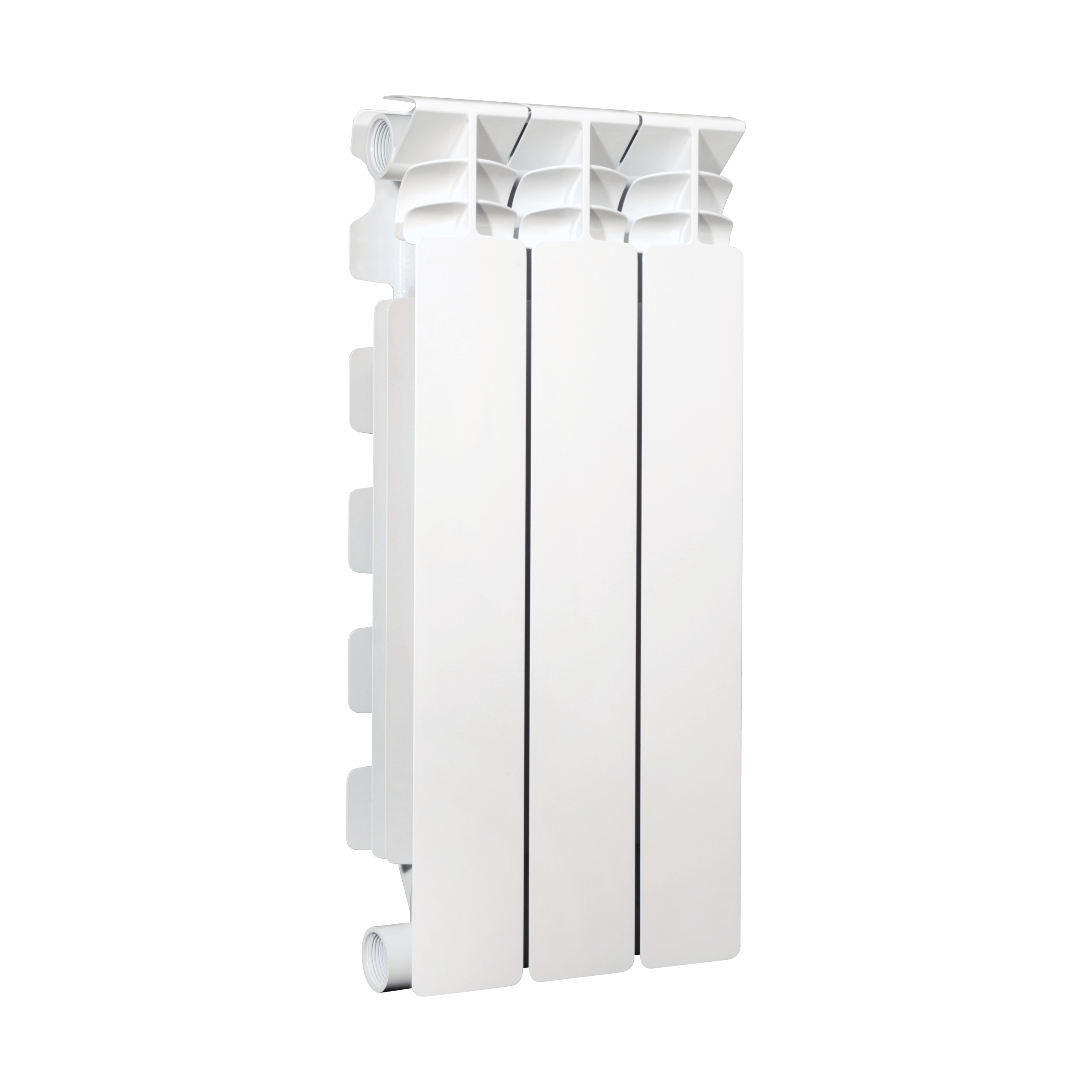 Grzejnik X500 55.6x24 cm Biały B 330W 3EL Roz 50cm 16 Bar EQUATION