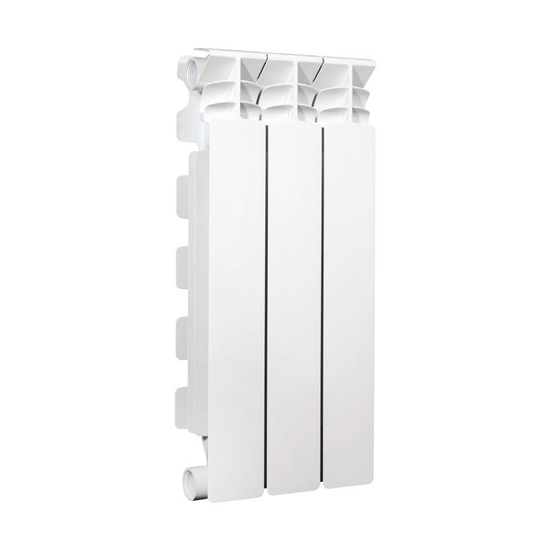 Grzejnik X500 55.6x24 cm Biały B 330W 3EL Roz 50cm 16 Bar EQUATION