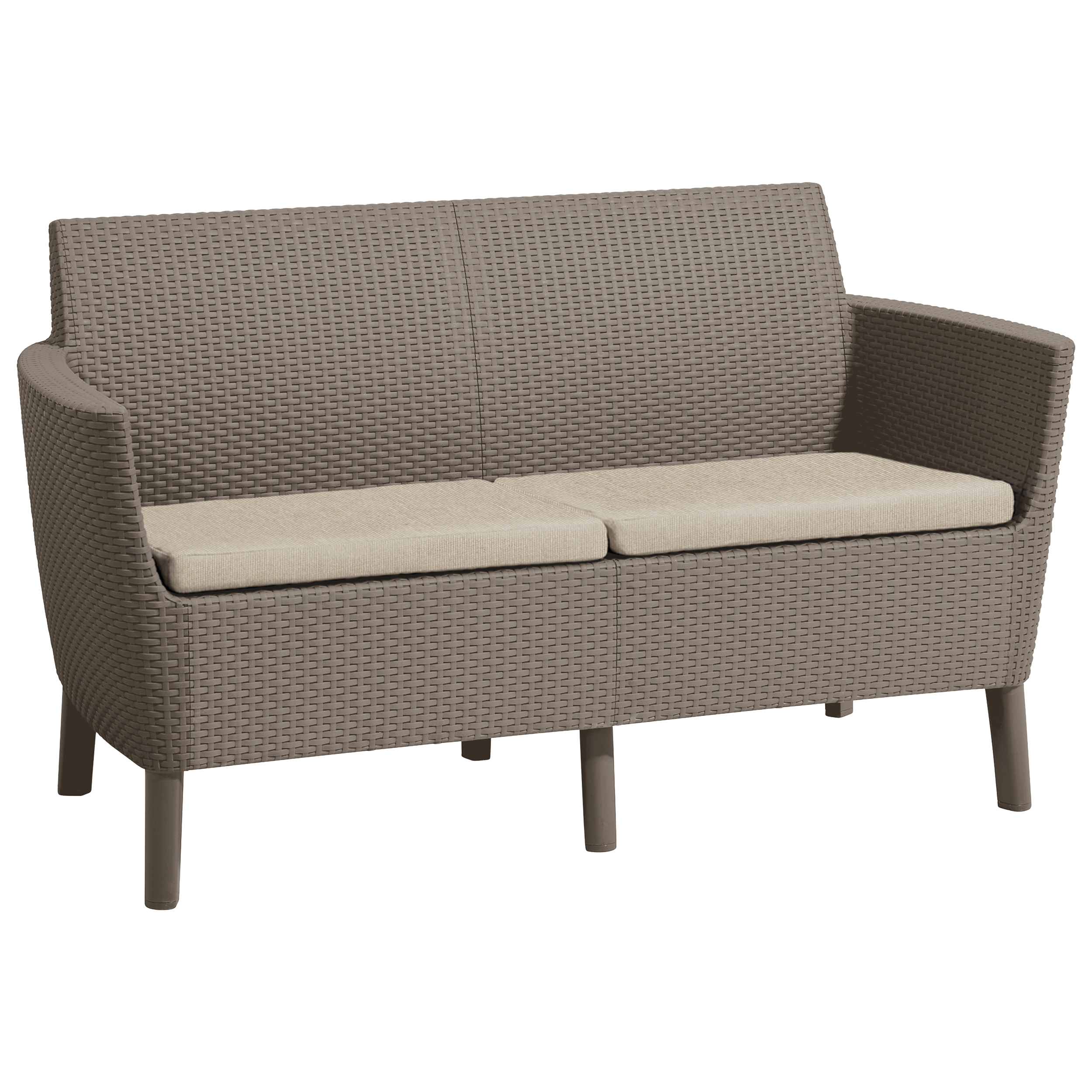Sofa ogrodowa Salemo 133x76 cm cappuccino Keter