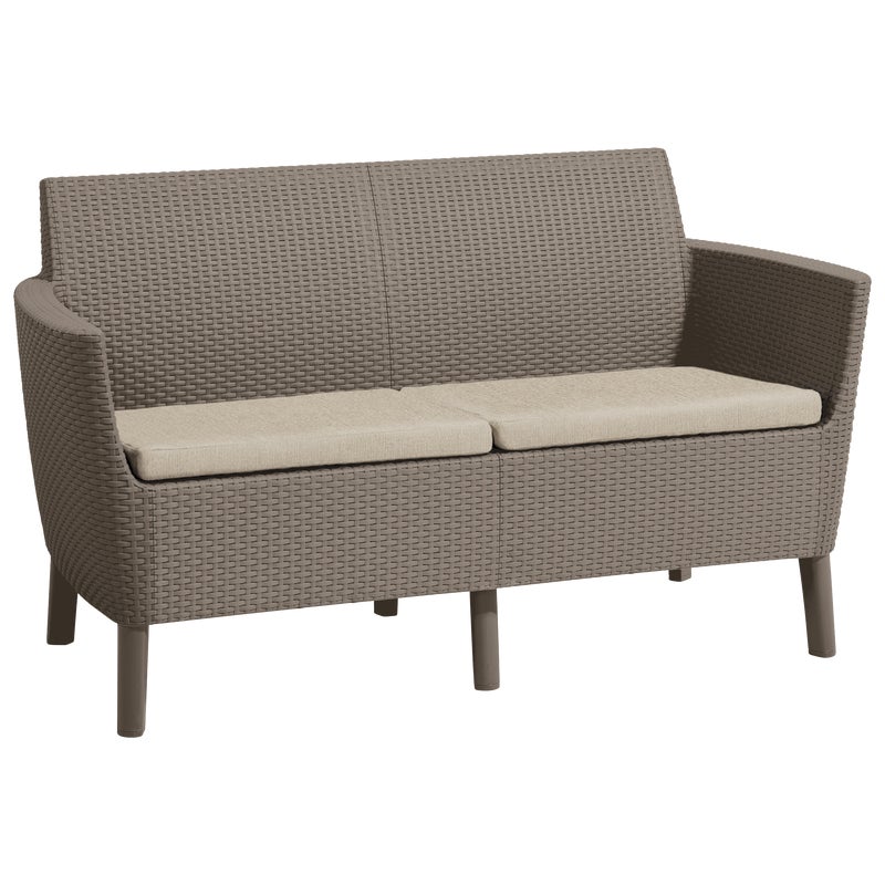 Sofa ogrodowa Salemo 133x76 cm cappuccino Keter