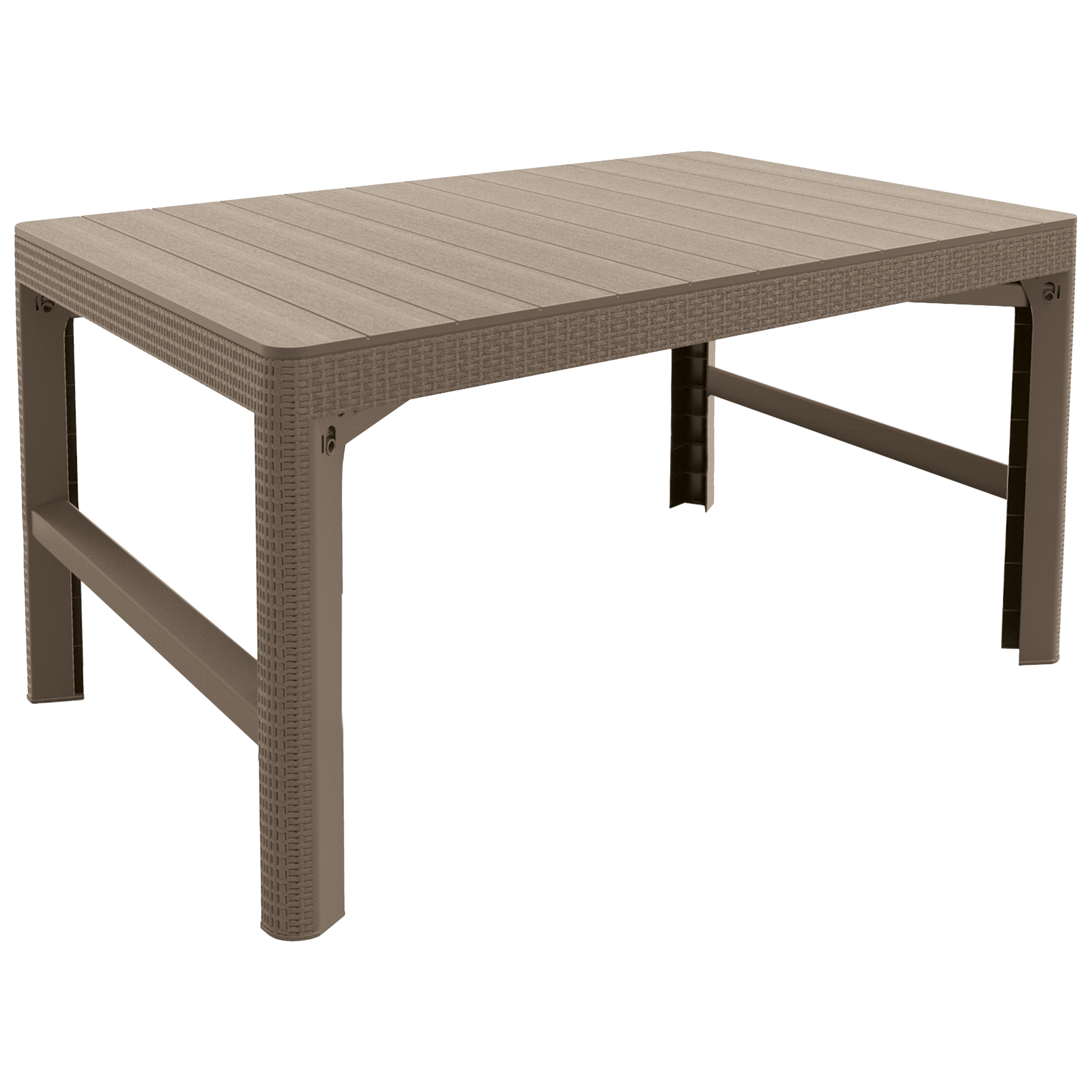 Stół ogrodowy Lyon 71x116 cm cappuccino Keter