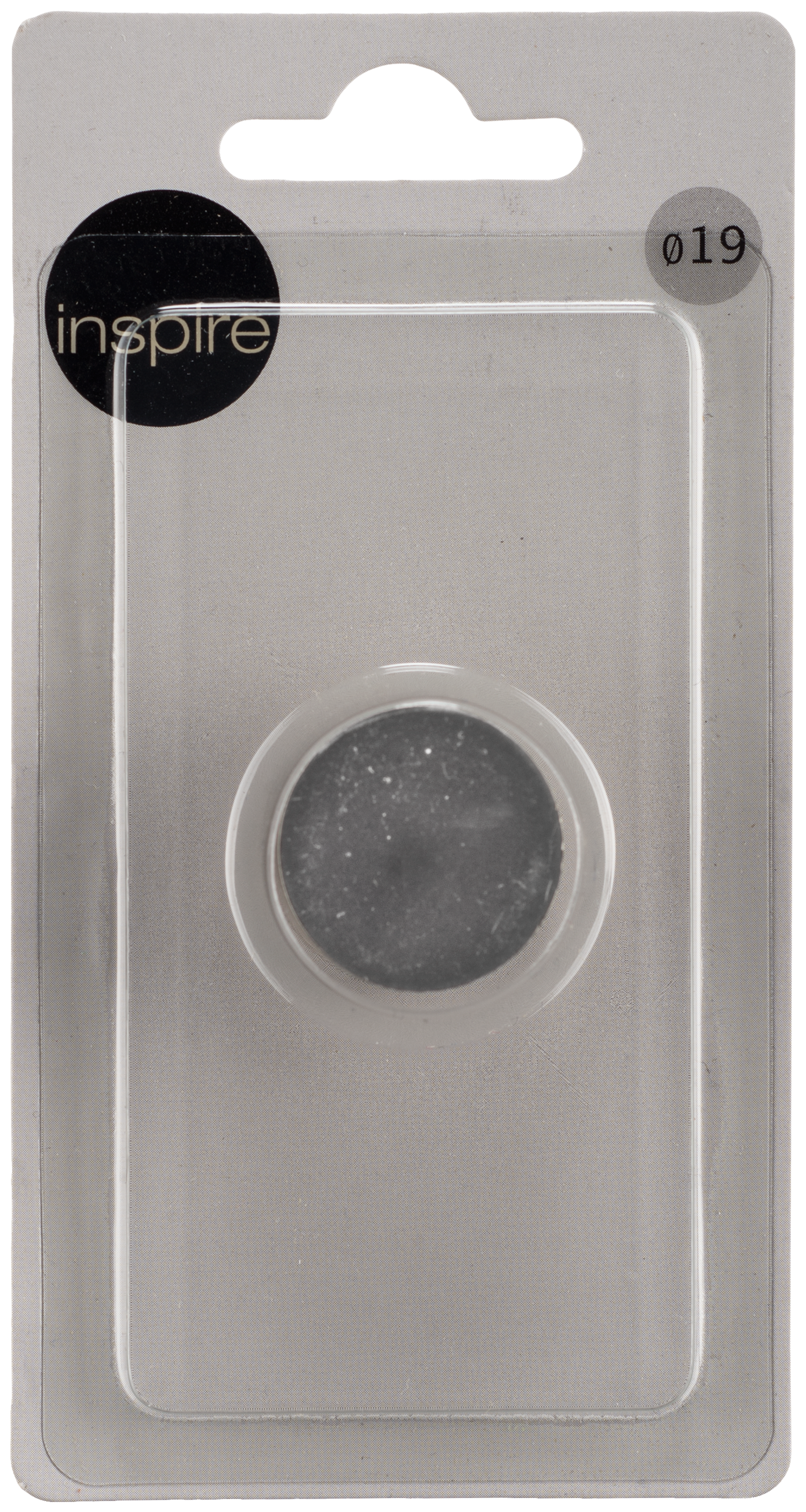 Końcówka do karnisza Luna chrom mat 19 mm Inspire - 2