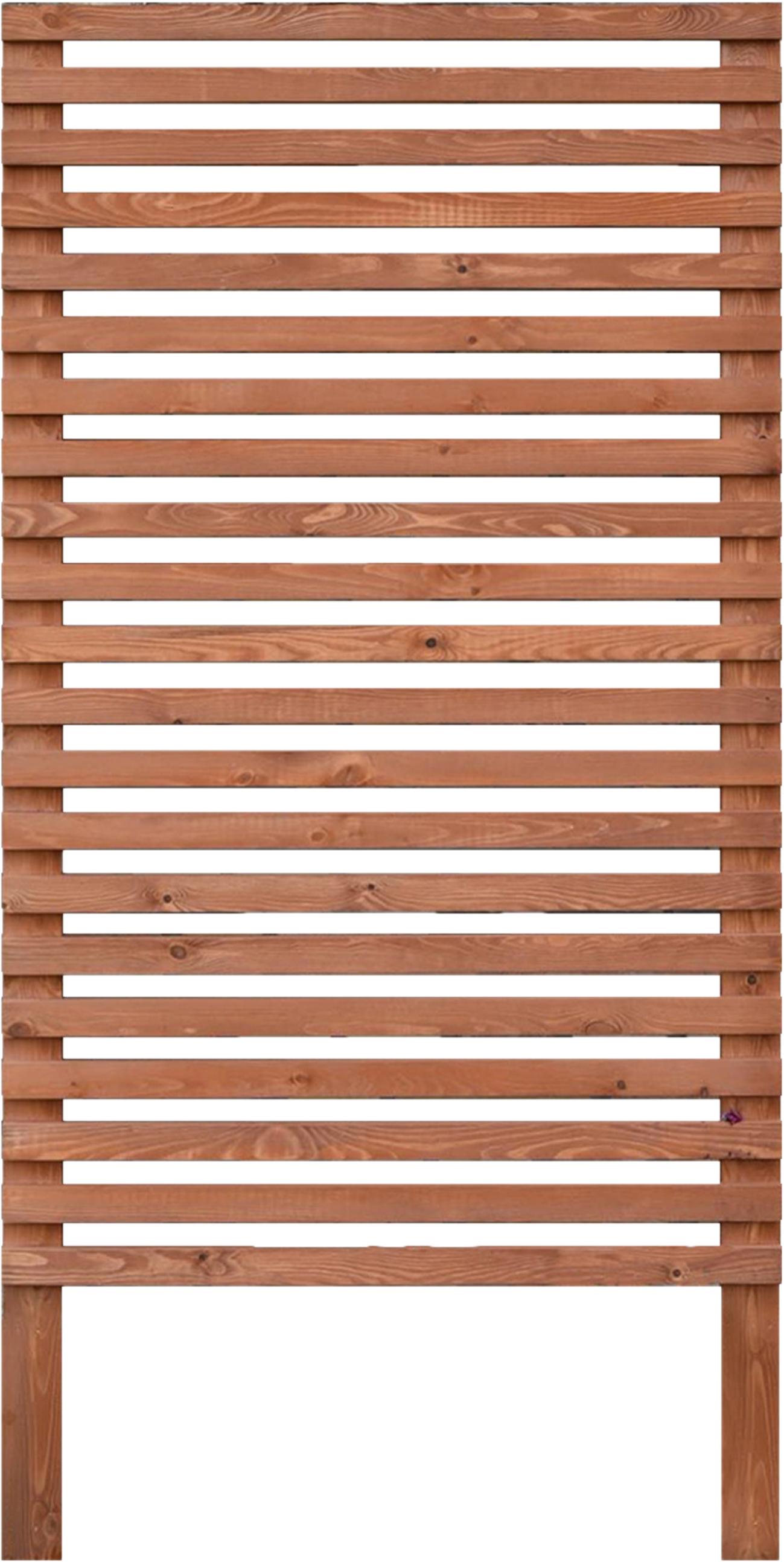 Płot kratkowy Goteborg 90x180 cm drewniany wiśnia Werth-Holz