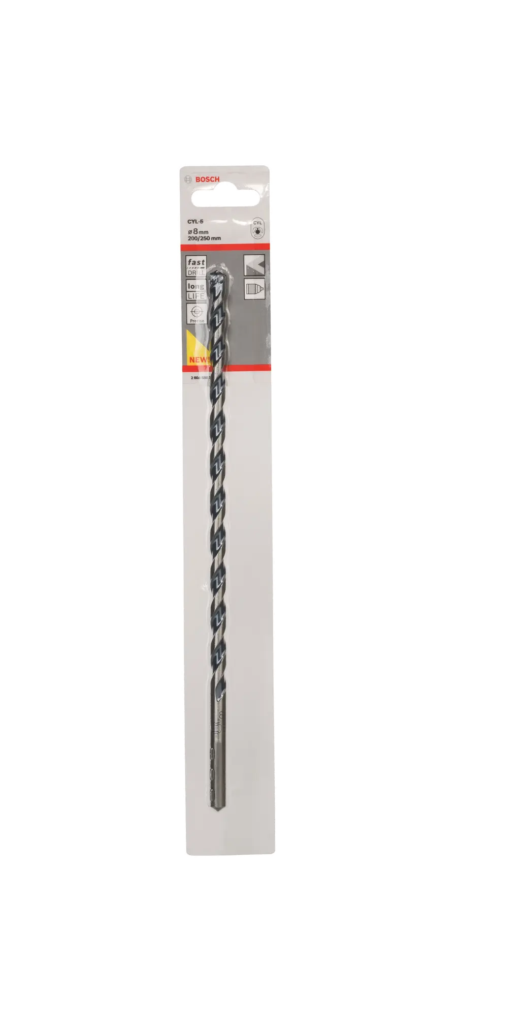 Wiertło do betonu 8X200X250 mm BOSCH - 2