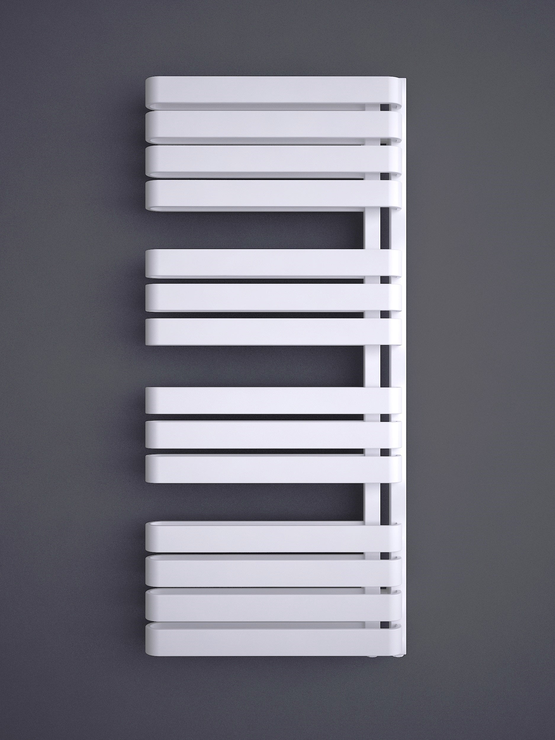 Grzejnik WARP S 85x50 cm Biały D 585W Roz 5cm 6 Bar TERMA - 5