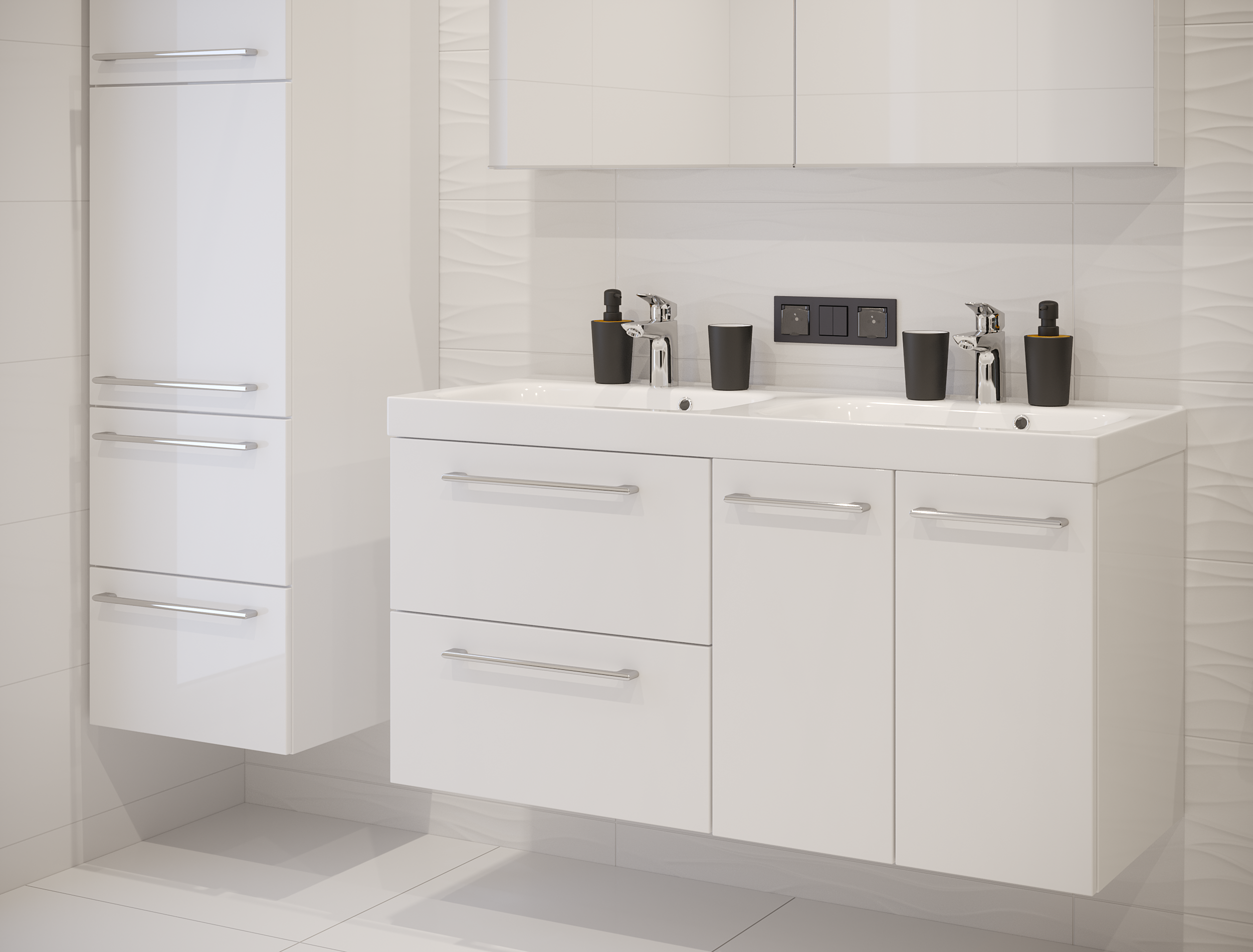 Dozownik do mydła Plain Bisk - 7