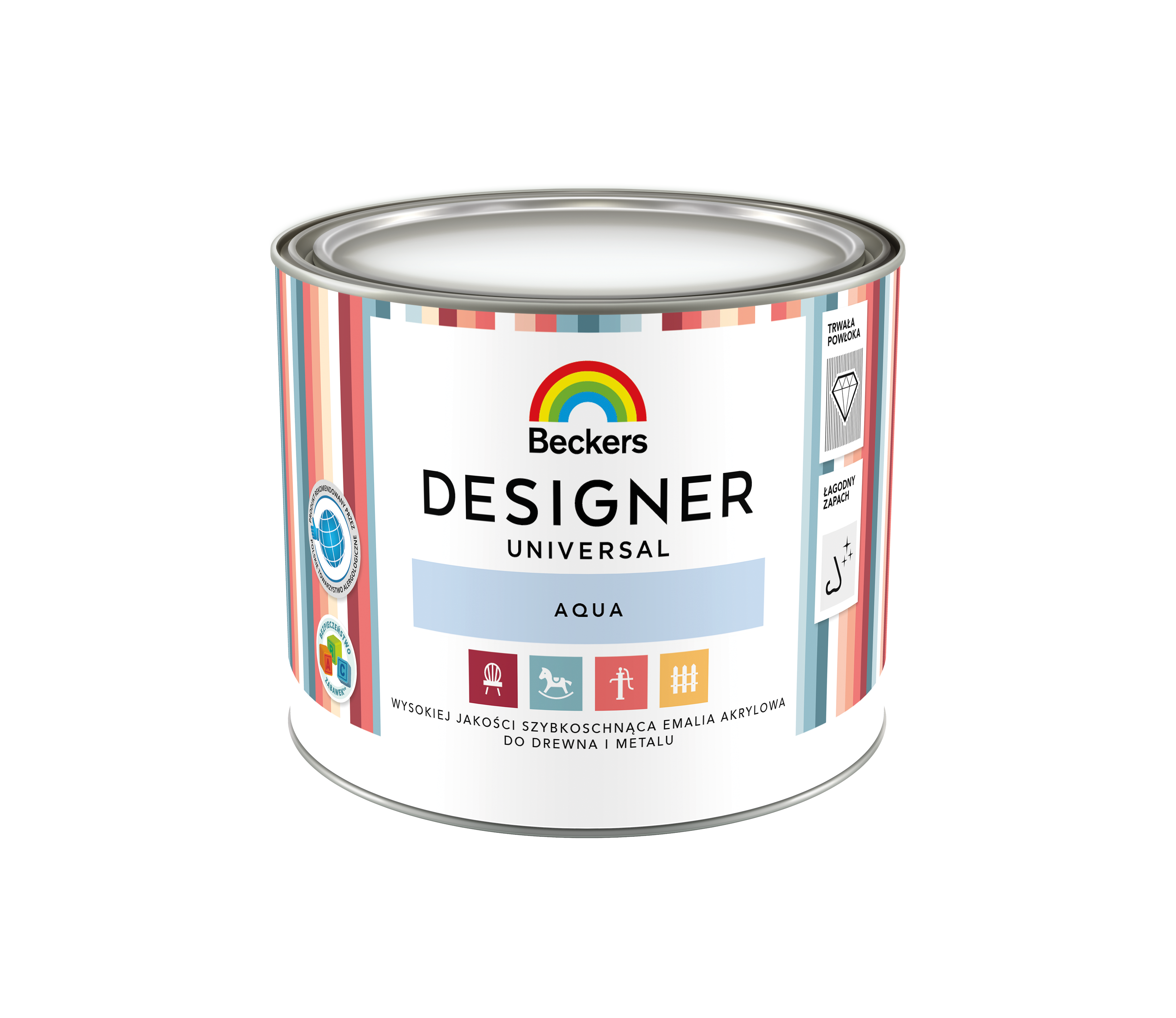 Emalia DESIGNER UNIVERSAL 0.5 l Aqua BECKERS