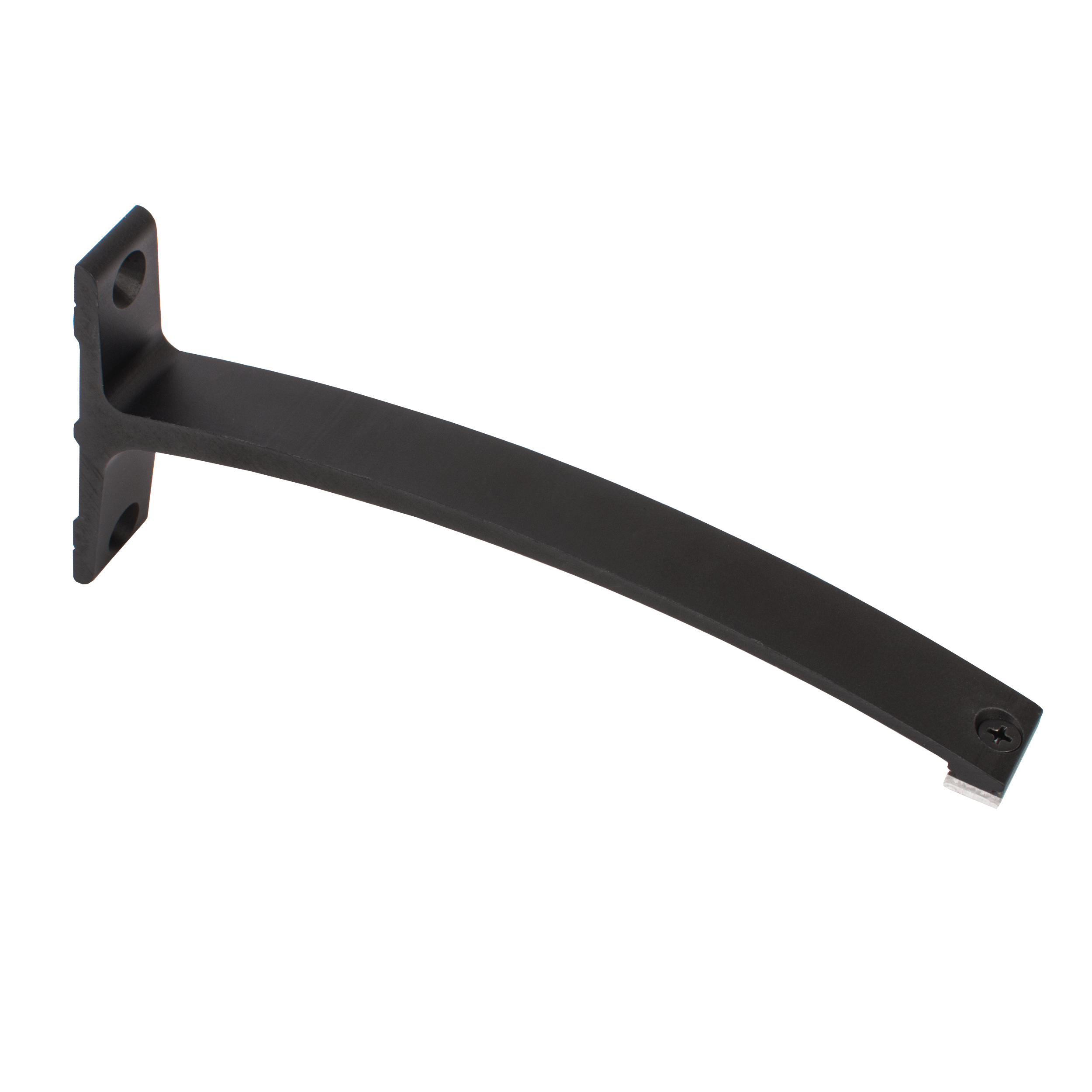 Wspornik pojedynczy do profilu aluminiowego 18 cm czarny
