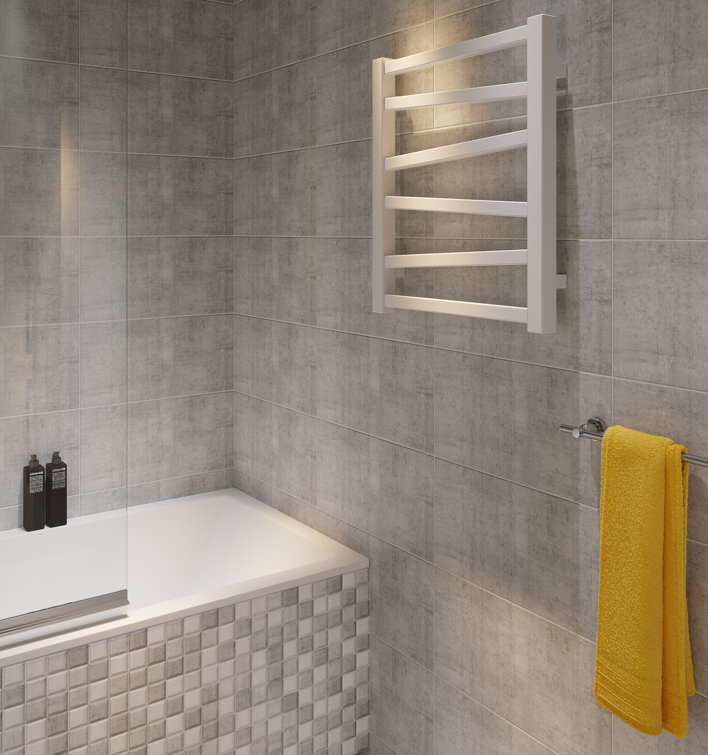 Wanna prostokątna Square 160 x 75 Sensea - 10