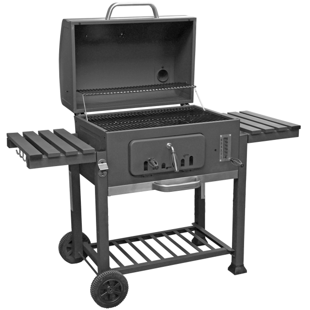 Grill węglowy XXL Angular z żeliwnym rusztem Activa