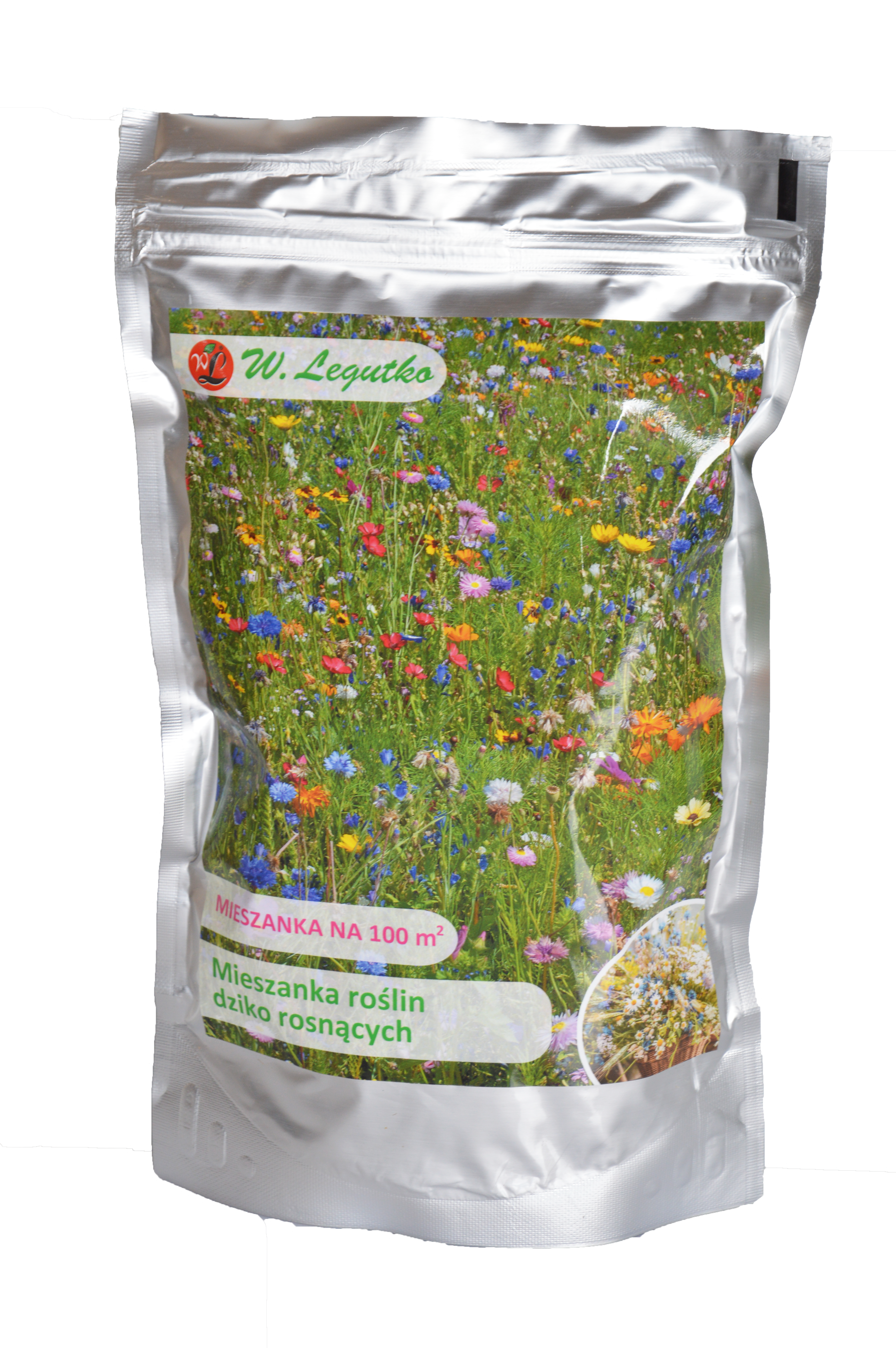 Nasiona roślin dziko rosnących 500g / 100m2 W.Legutko