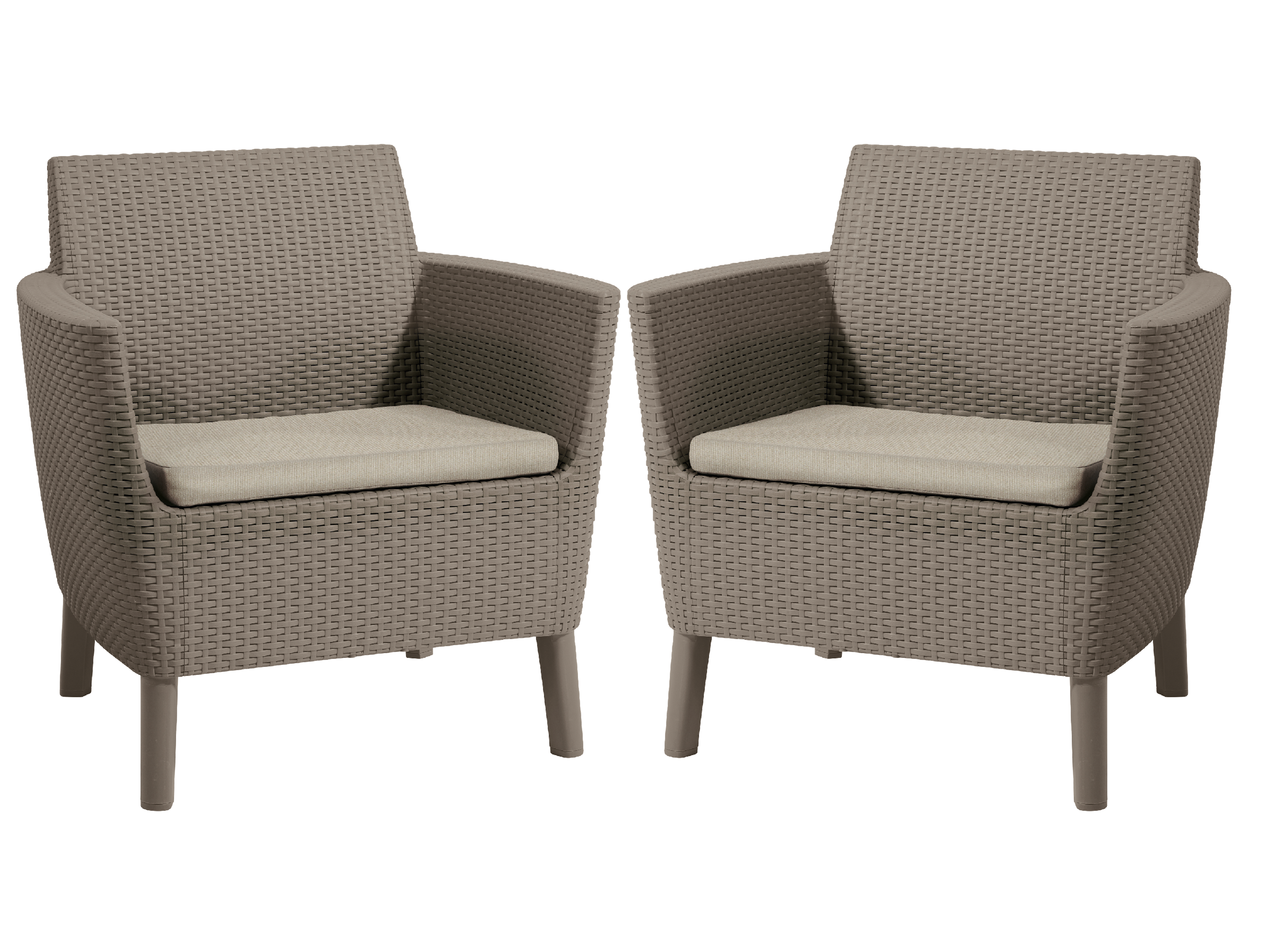 Fotel ogrodowy Salemo duo 2szt. cappuccino Keter