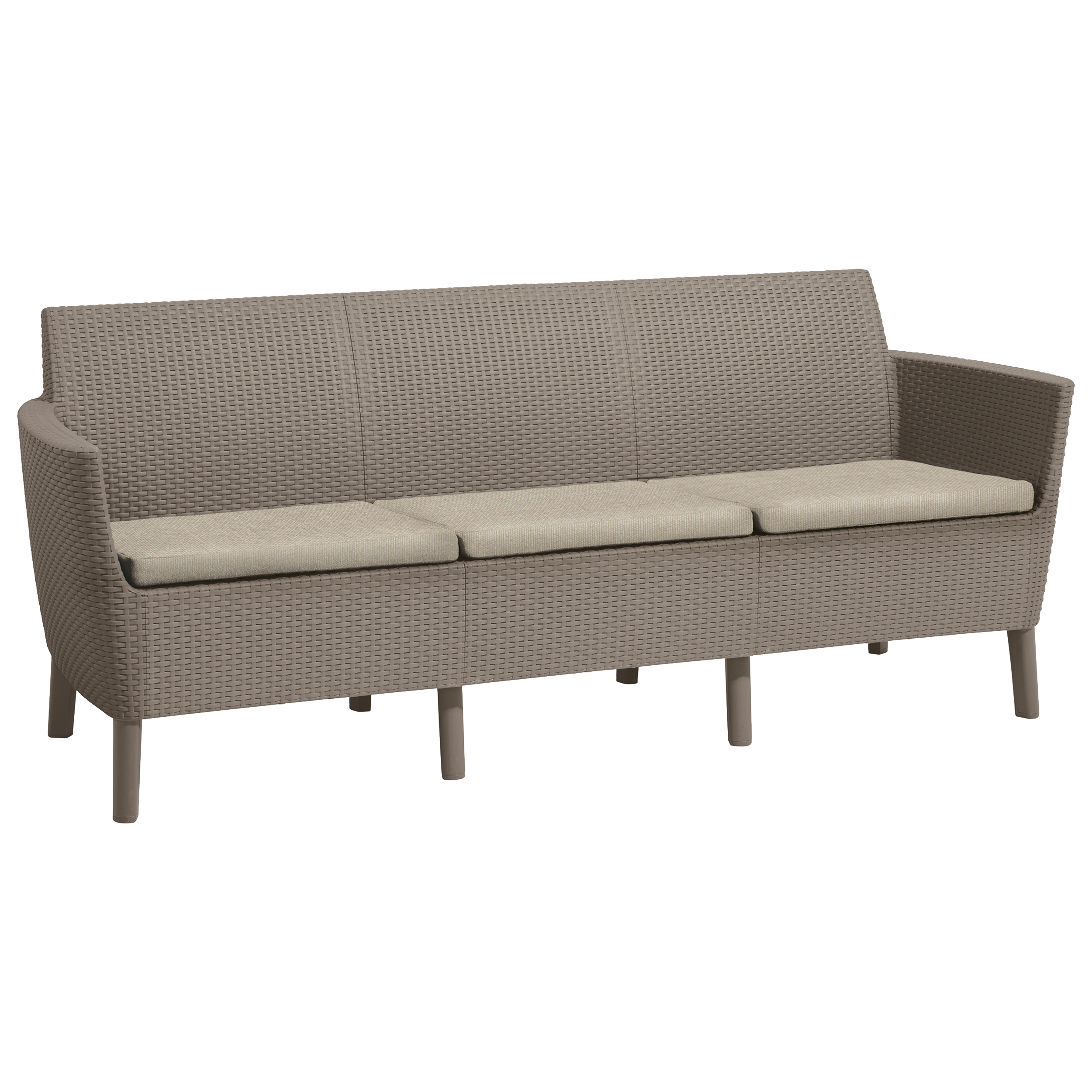 Sofa ogrodowa Salemo 187x76 cm cappuccino Keter
