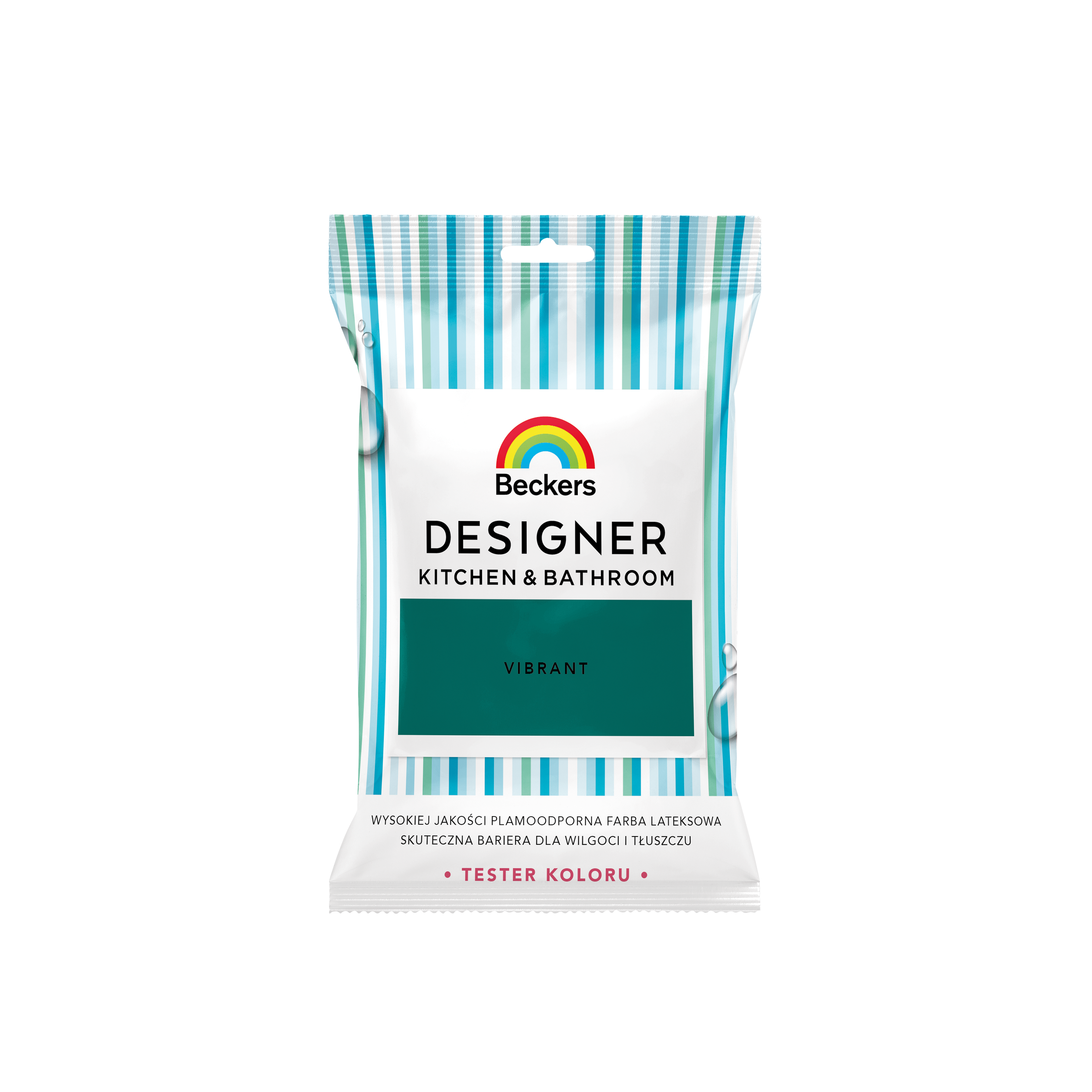 Tester farby Beckers Designer Kitchen &amp; Bathroom Vibrant 50 ml