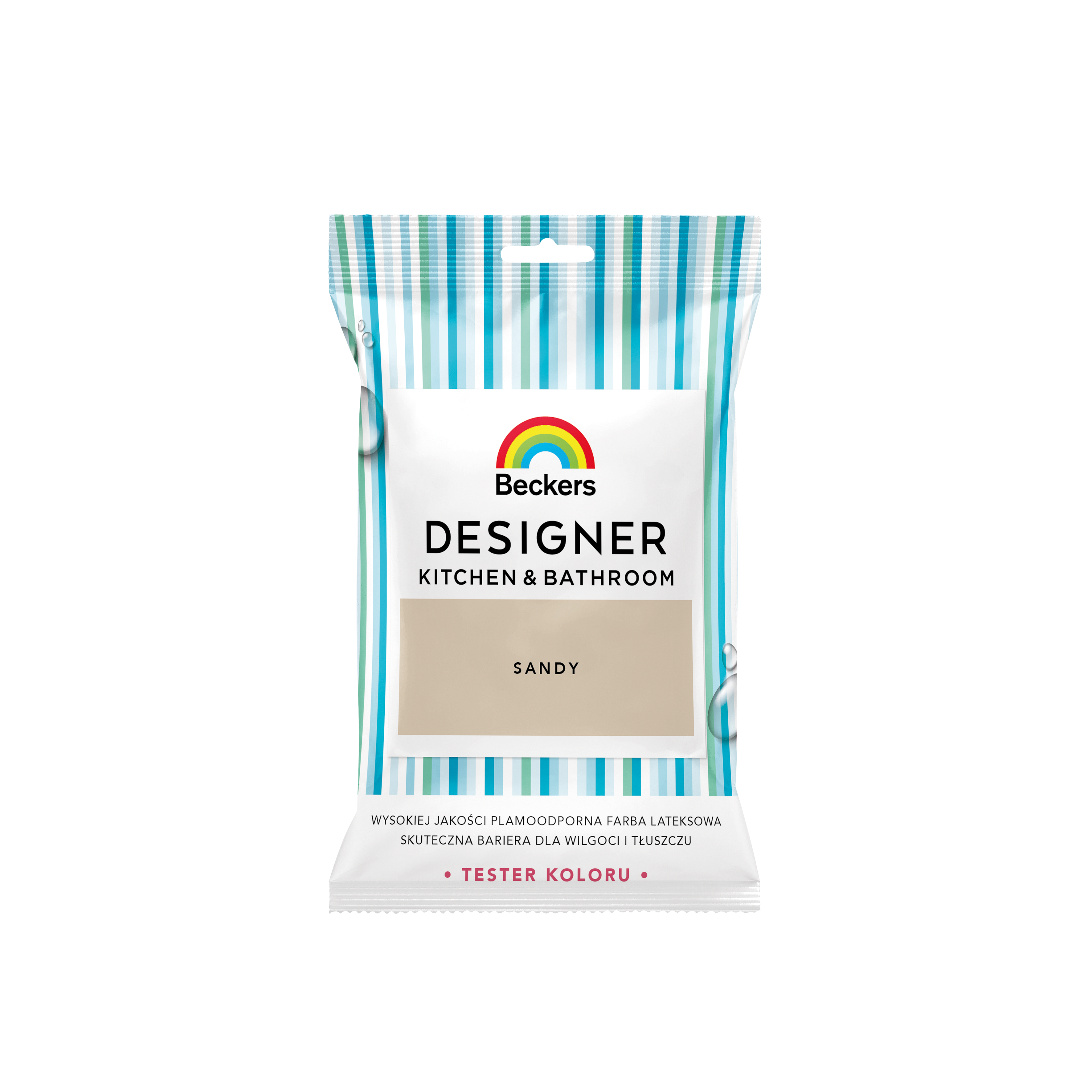 Tester farby Beckers Designer Kitchen &amp; Bathroom Sandy 50 ml