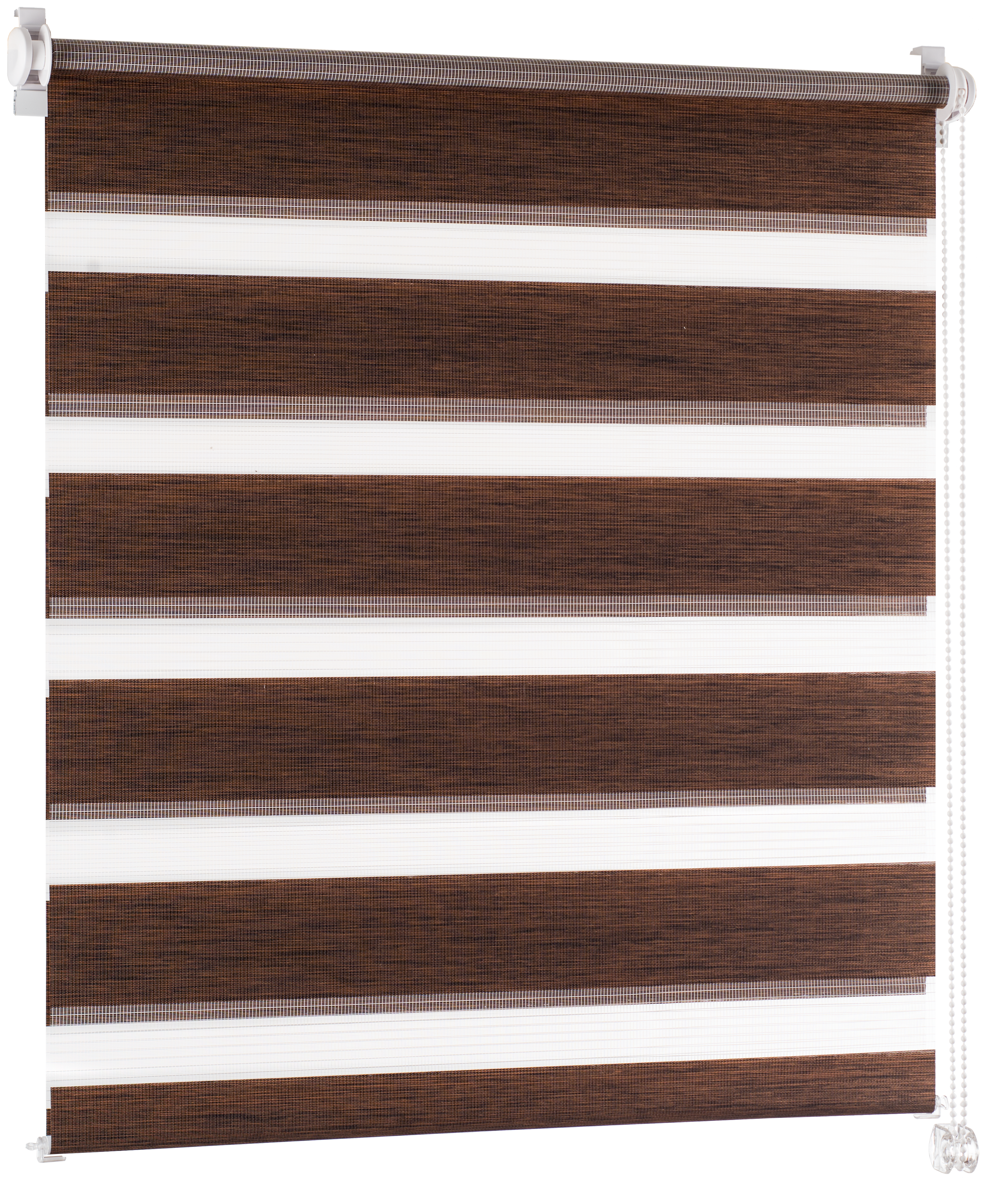 Roleta dzień noc Premium Vera 37 x 140 cm brązowa