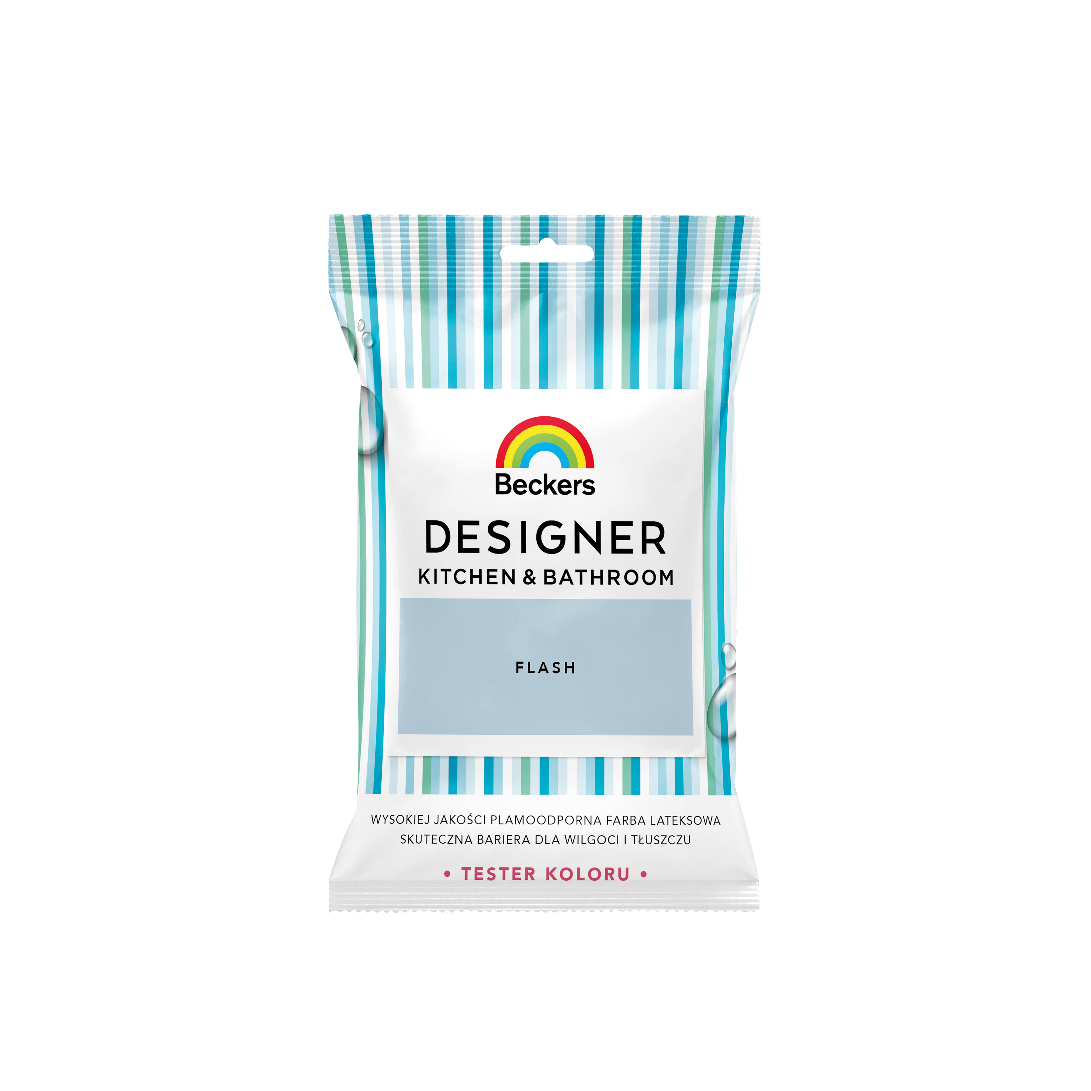 Tester farby Beckers Designer Kitchen &amp; Bathroom Flash 50 ml