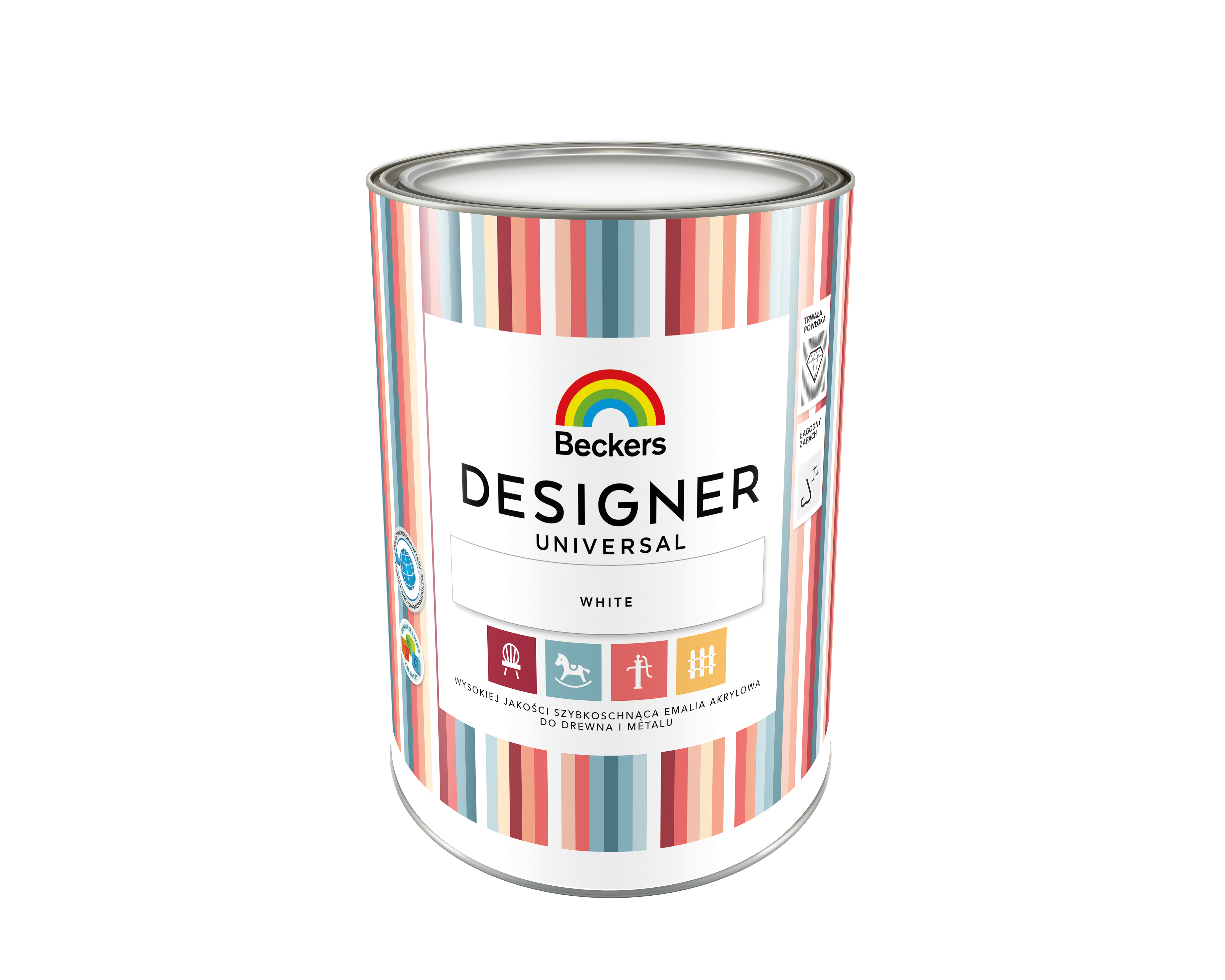 Emalia DESIGNER UNIVERSAL 1 l White BECKERS
