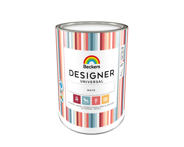Emalia DESIGNER UNIVERSAL 1 l White BECKERS
